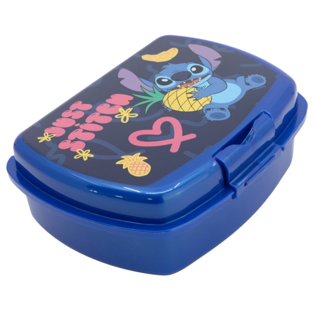 Disney Stitch Snackbox &ndash; Bruchsicher, BPA-frei & perfekt f&uuml;r - Bild 1