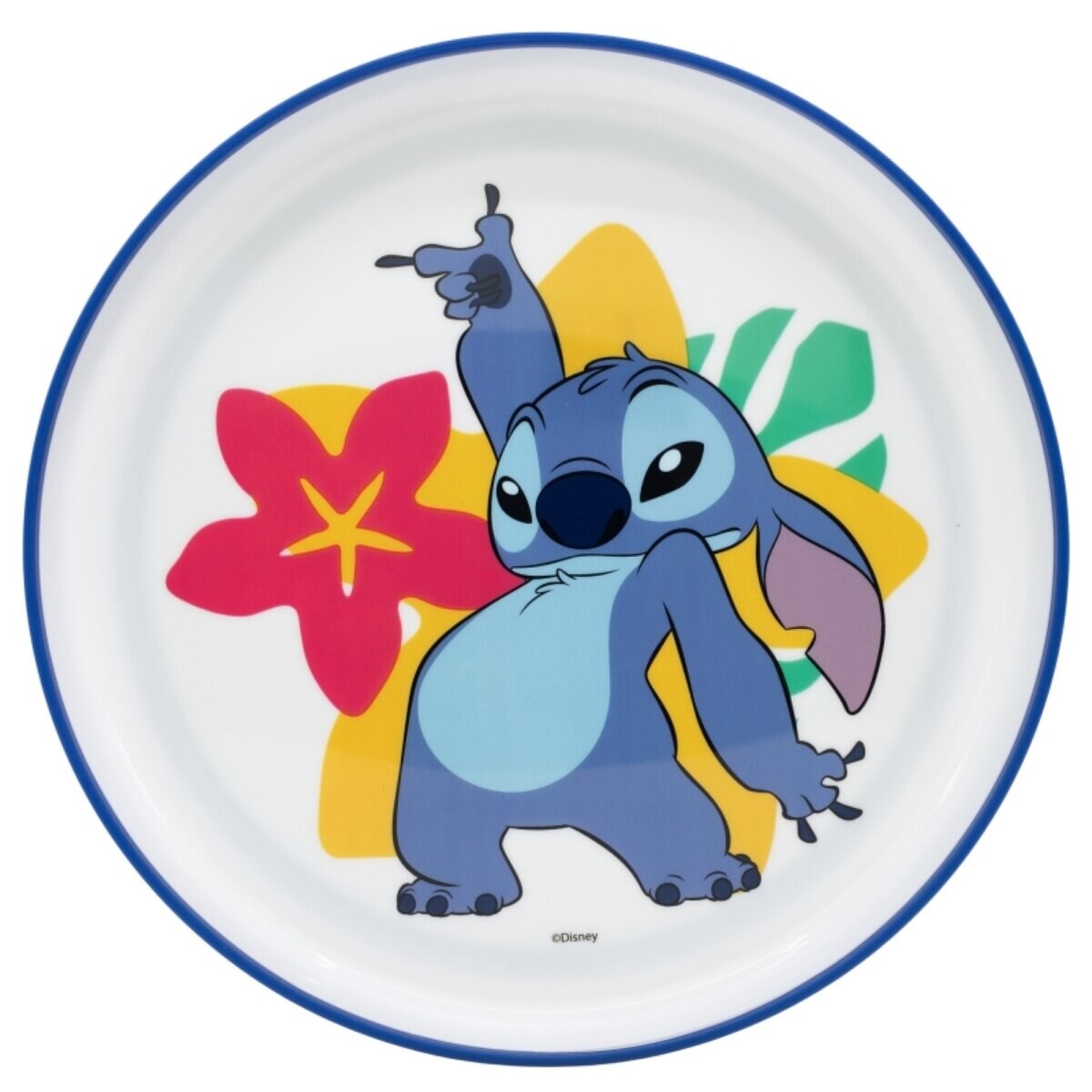 Disney Stitch Teller – Rutschfest, BPA-frei & mikrowellengeeignet | 08412497750924