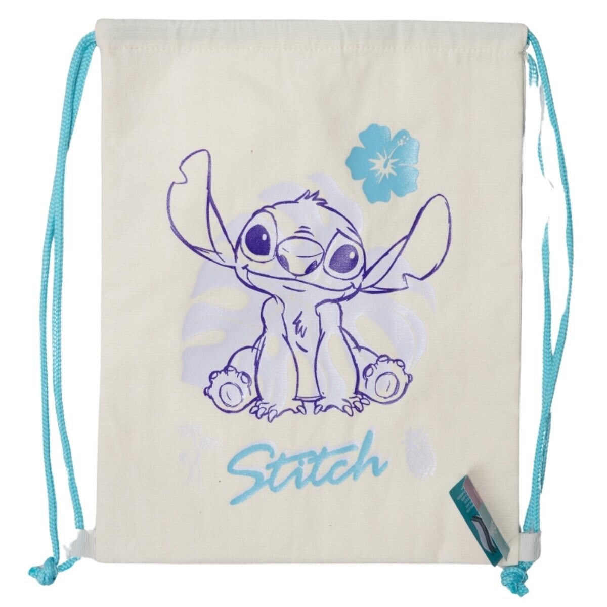 Disney Stitch Kordelzug-Rucksack – Geräumig, stilvoll & ideal | 08412497758555