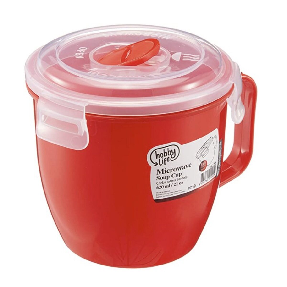 Mikrowellen Tasse mit Henkel 620ml (02 1394) - Bild 1