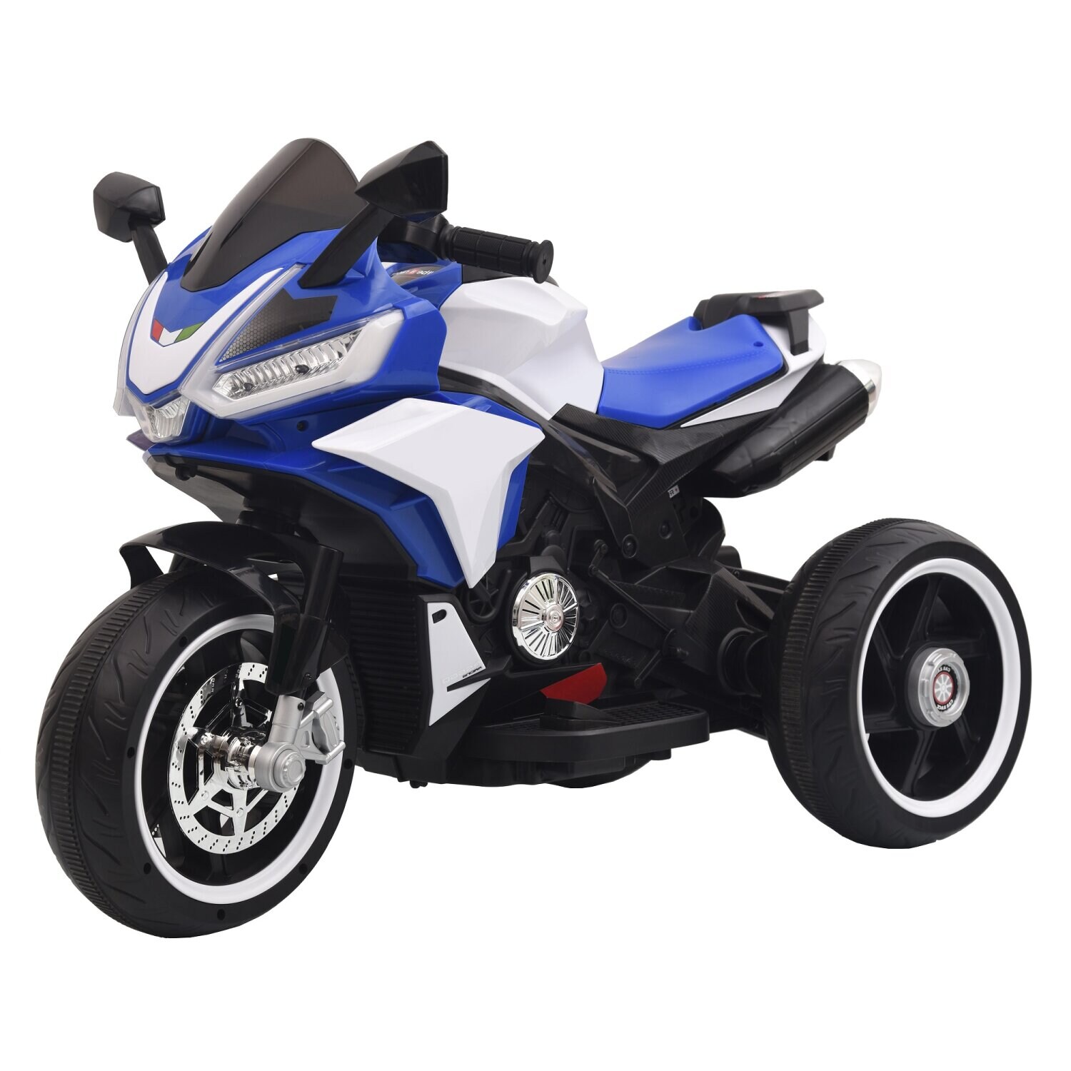 Kinder Dreirädriges Motorrad 12V Bluetooth MP3 USB Funktion LED Licht | 04255698225587