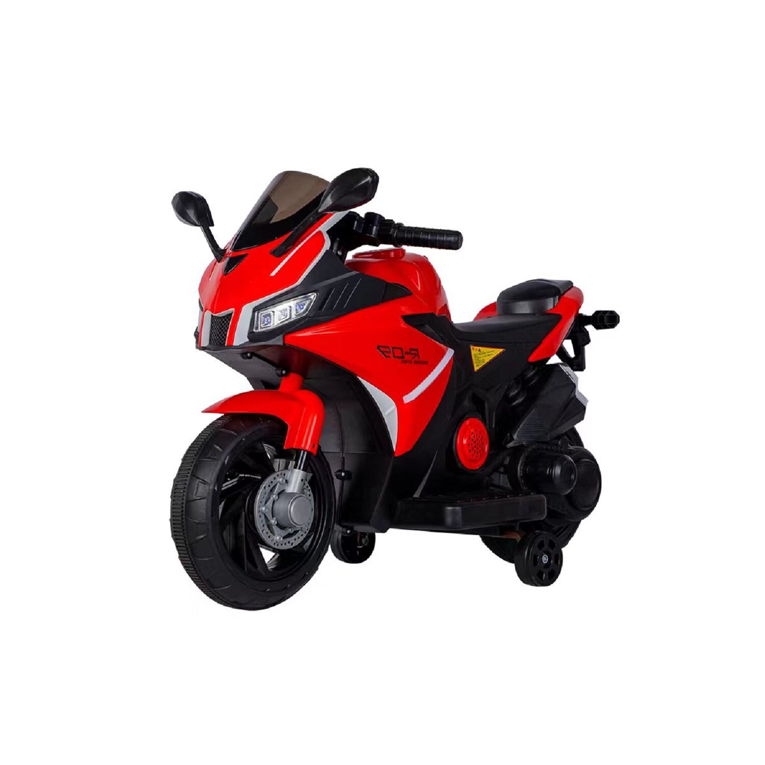 Kinder Dreirädriges Motorrad 6V7AH Musik Licht Batterie Anzeige Lautst