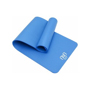 Premium NBR Sportmatte, rutschfeste Gymnastikmatte, Blau - Bild 1