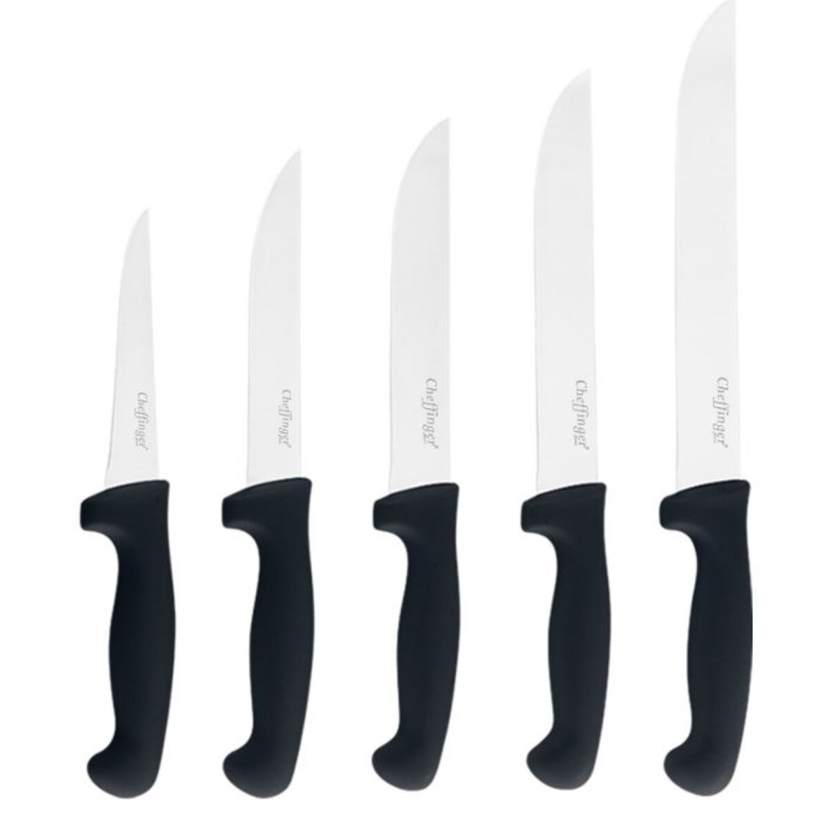 5-teiliges BBQ Grill- und Fleischmesserset &ndash; Scharf, Robust - Bild 1