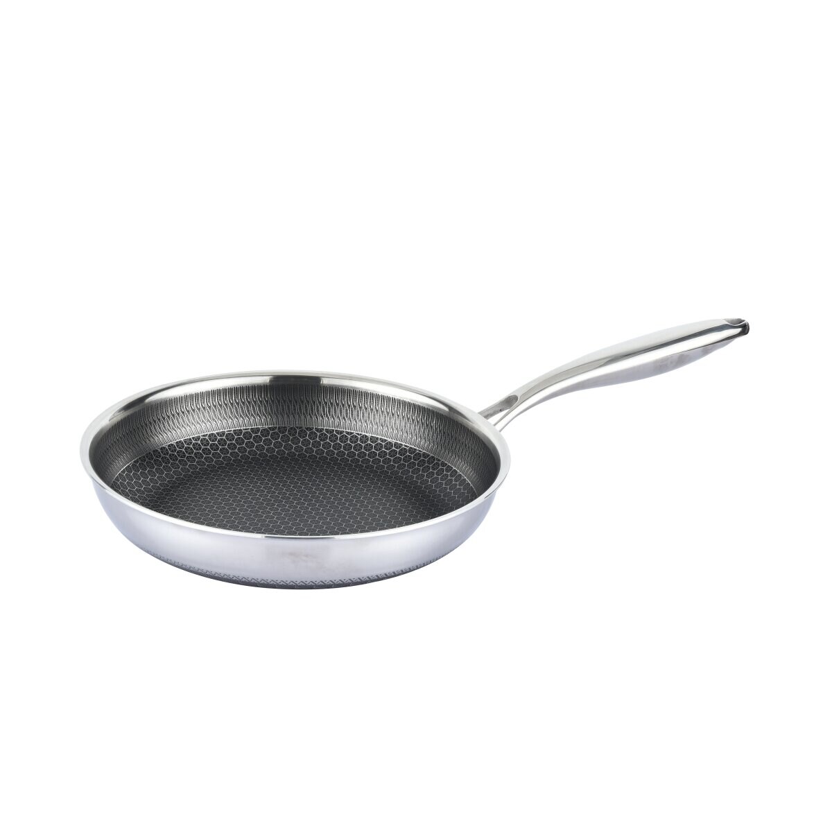 Bratpfanne ø32 cm, Antihaft mit Wabenstruktur - geeignet