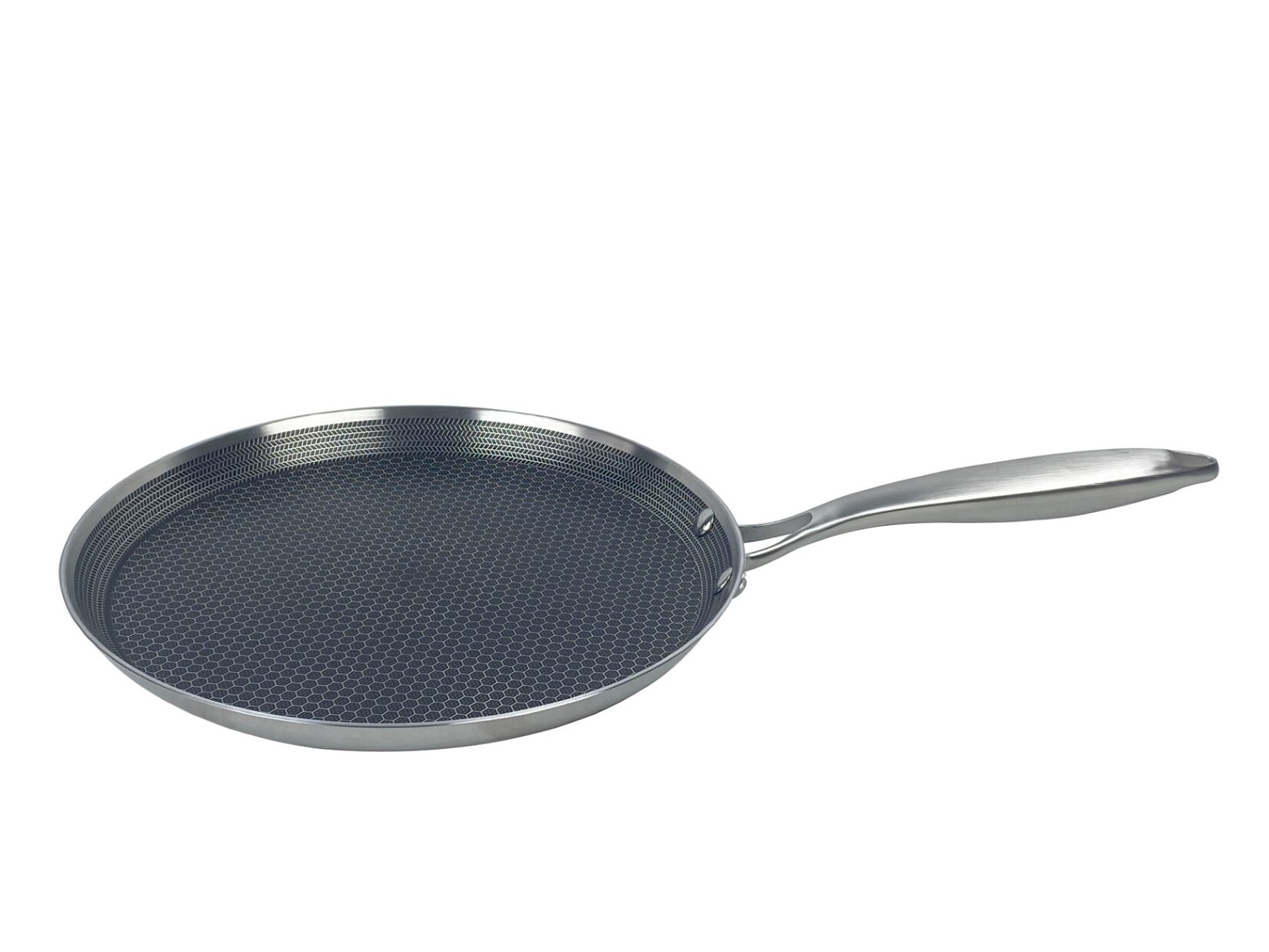 Pfanne aus Edelstahl Ø24cm