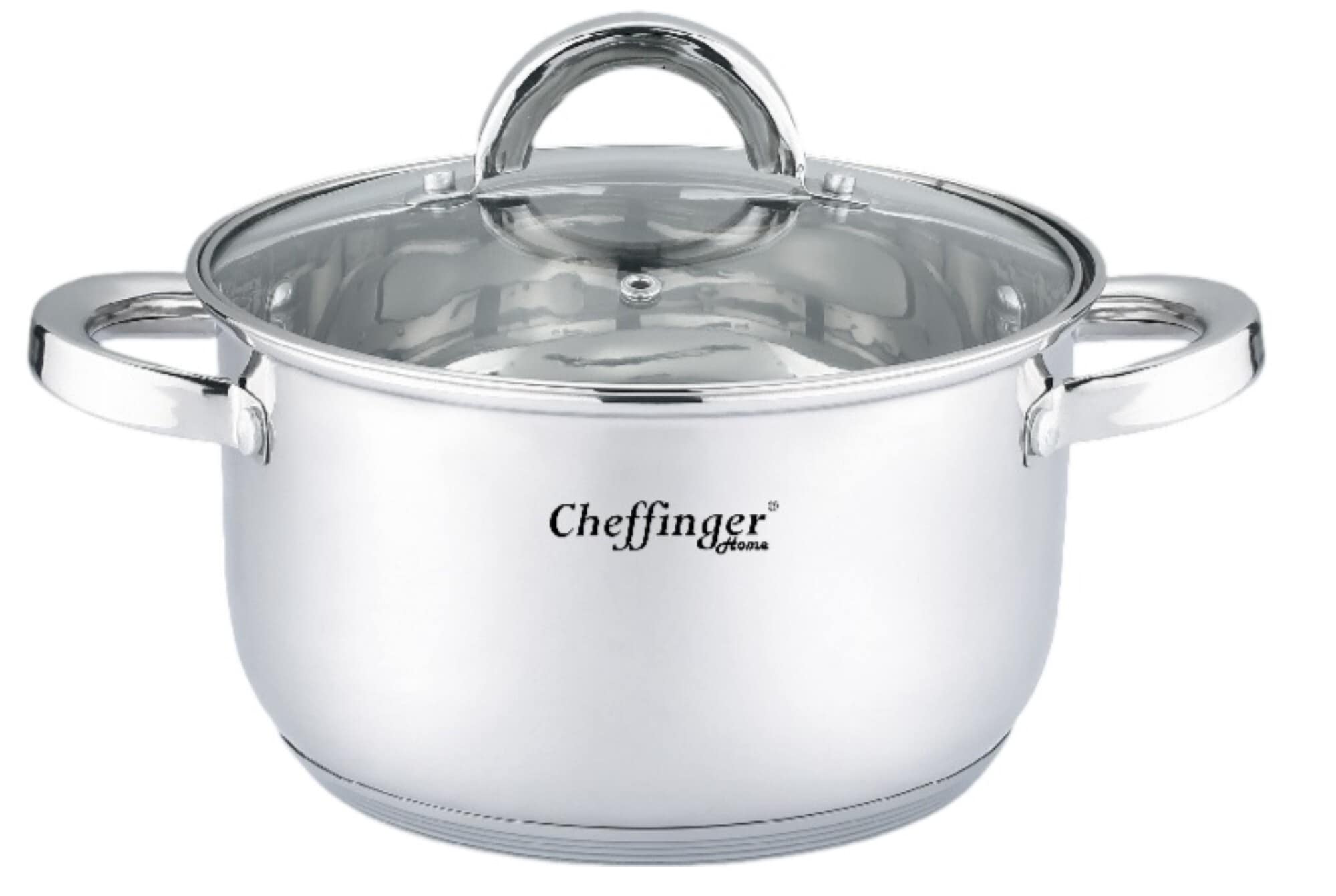 Kochtopf mit Glasdeckel geeignet f&uuml;r alle Herdarten - Bild 1