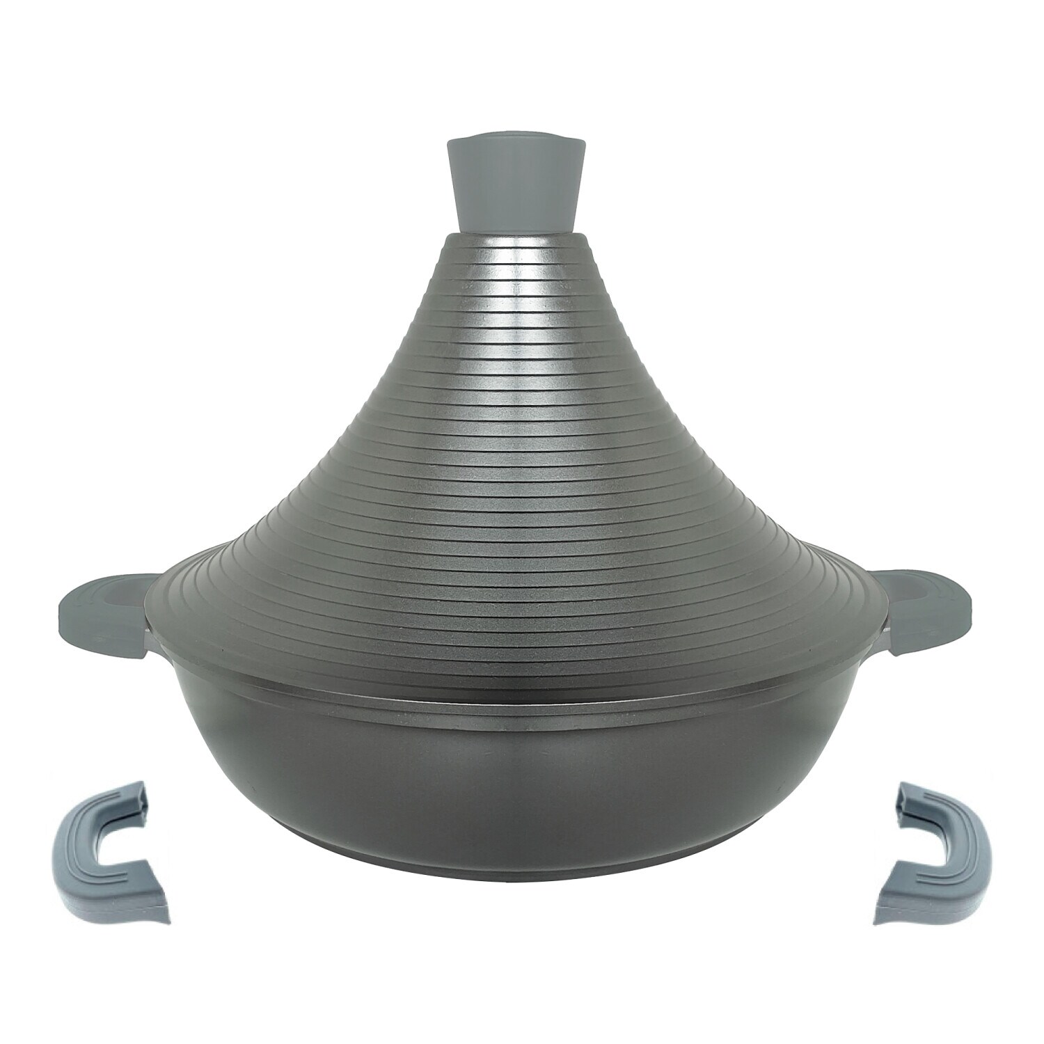 Aluguss Tajine Tagine &Oslash;28cm Induktion Silikongriffe Gartopf - Bild 1