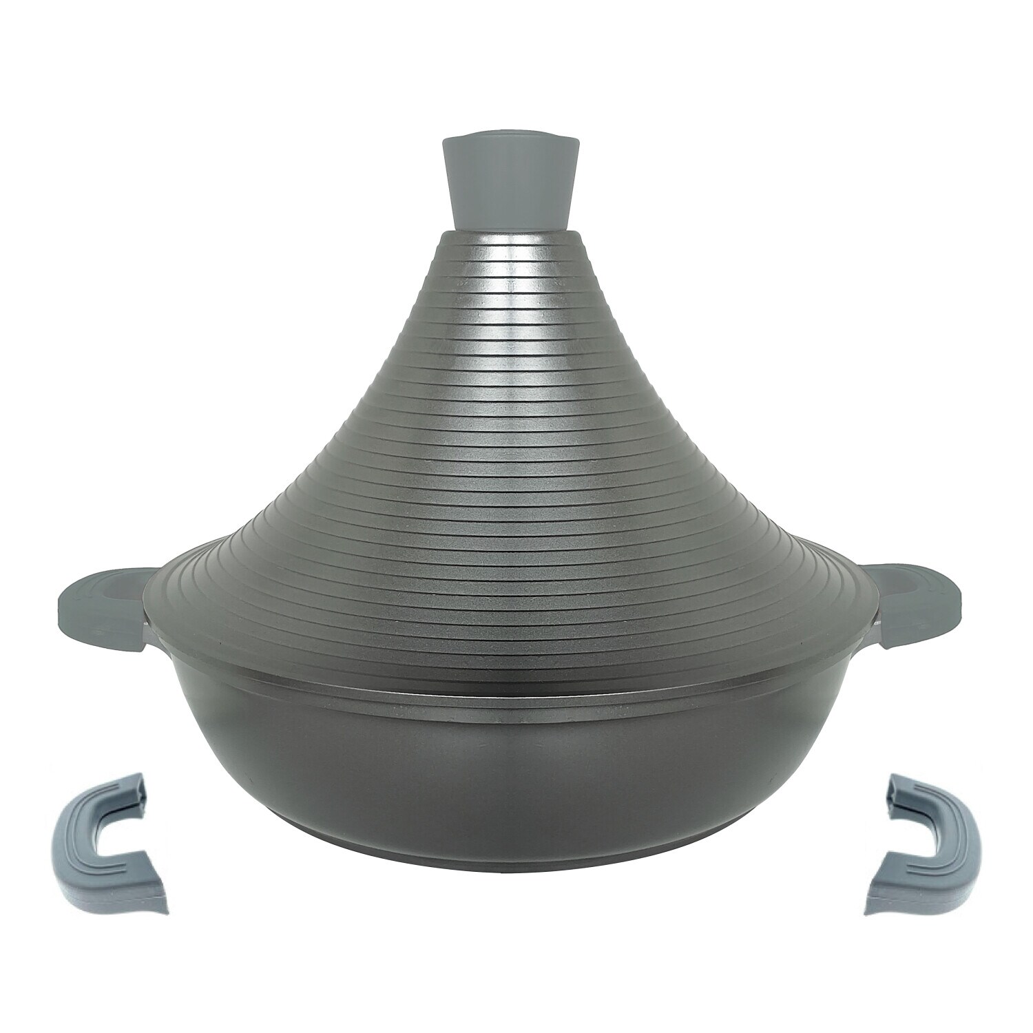Aluguss Tajine Tagine Ø32cm Induktion Silikongriffe Gartopf
