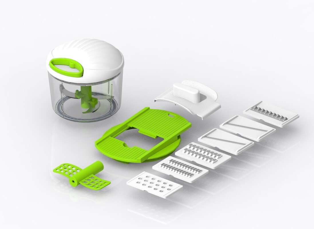 Multischneider Zerkleinerer Set Schneider 11 tlg - Bild 1