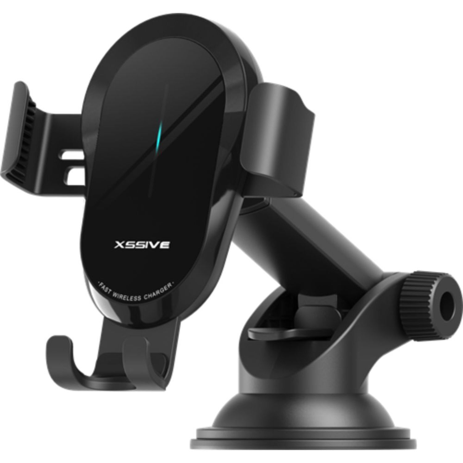 15W Kabellose Ladeger&auml;t als Auto Lock 360&deg; drehbar KfZ Halterung - Bild 1