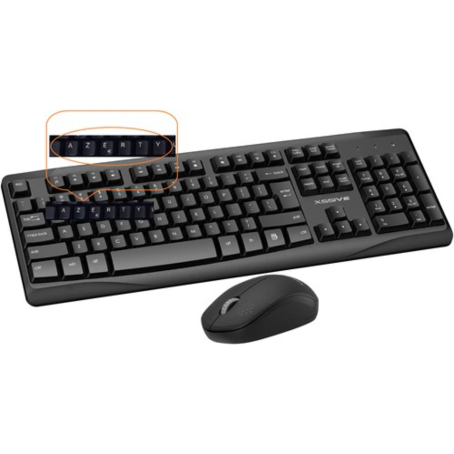 Kabellose Bluetooth Tastatur QWERTY + Kabellose Maus Set - Bild 1