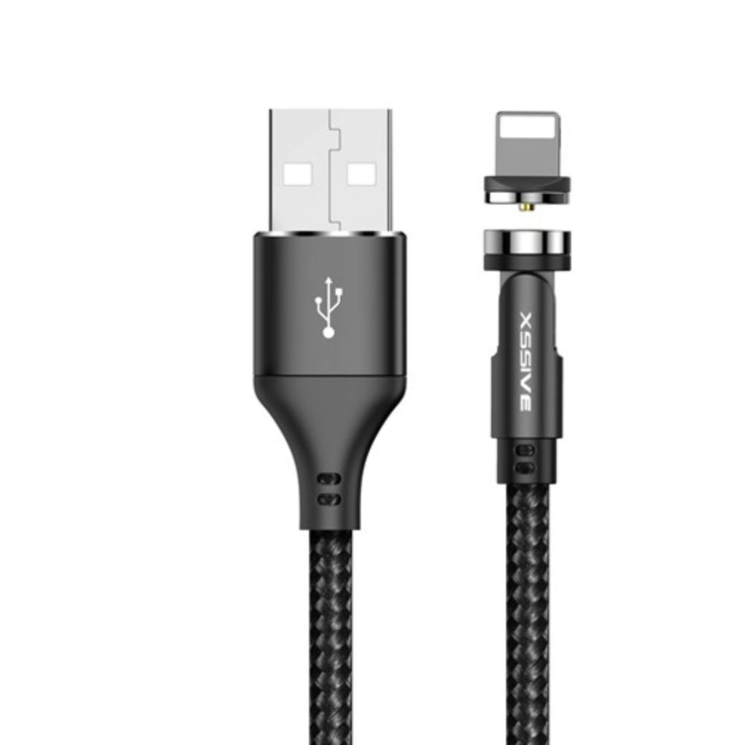 Magnetisch Lade- und Synchronisationskabel 2.4A Output f&uuml;r iOS 1m - Bild 1