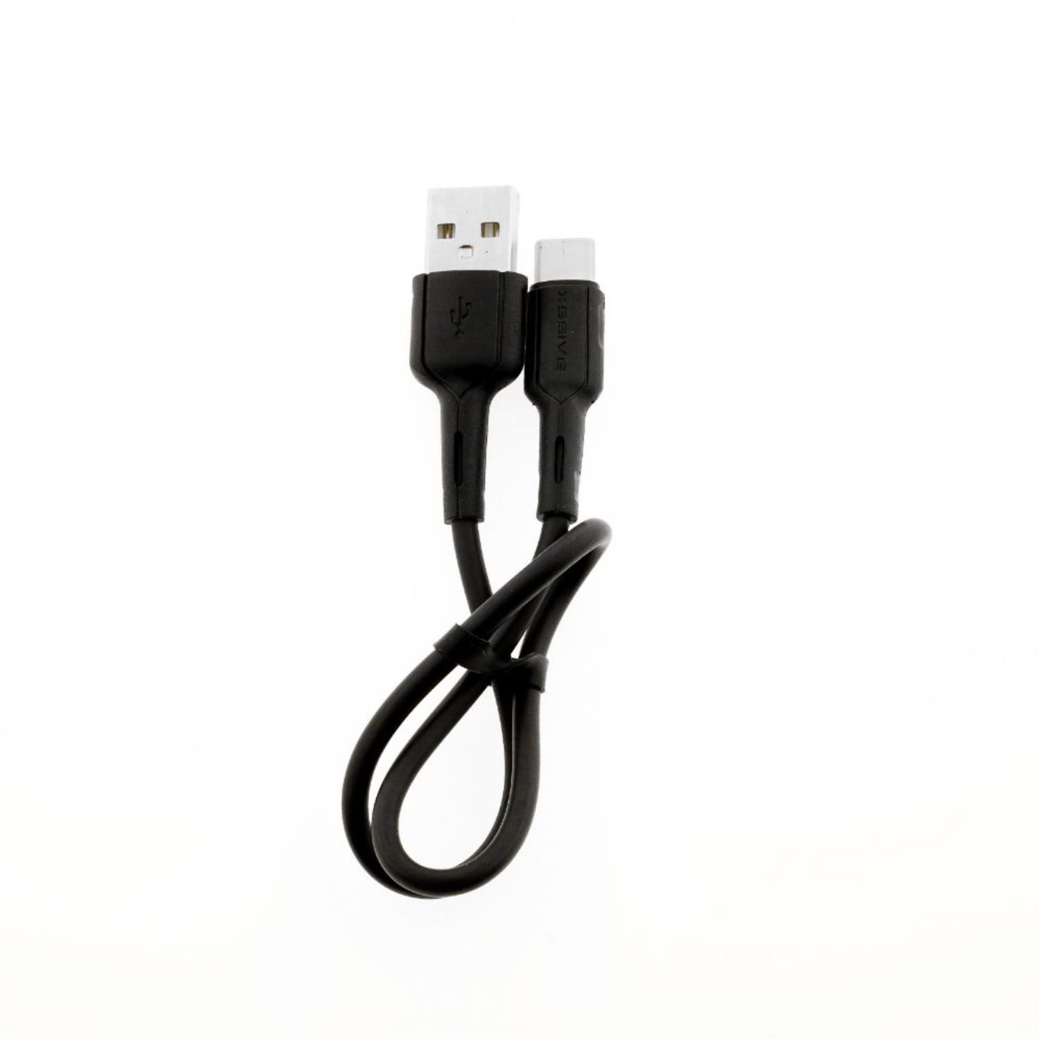 Lade- und Datenkabel USB zu USB-C 30cm 2.4A Output - Bild 1