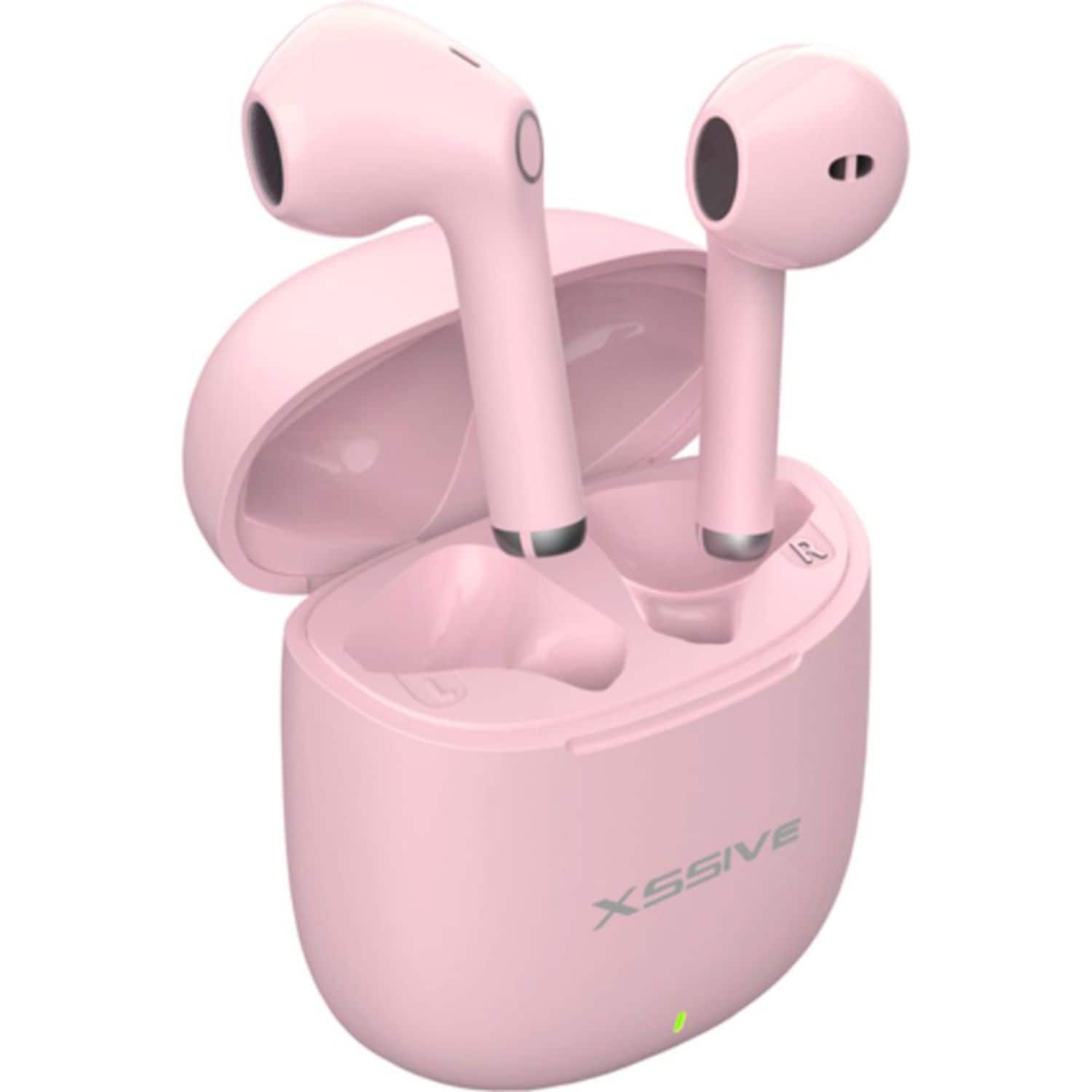 BT 5.1 Wireless Ohrh&ouml;rer USB-C-Eingang Pink - Bild 1