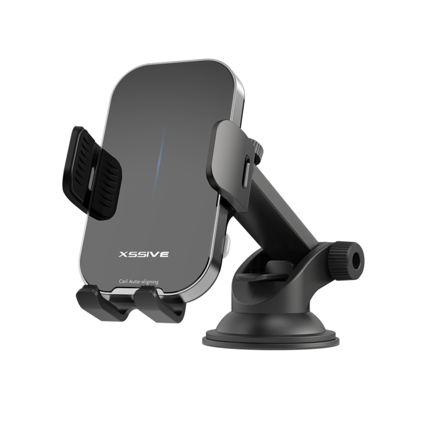 15 Wireless Magnetisch KFZ Handyhalter Ladeger&auml;t 360 Grad Drehung - Bild 1