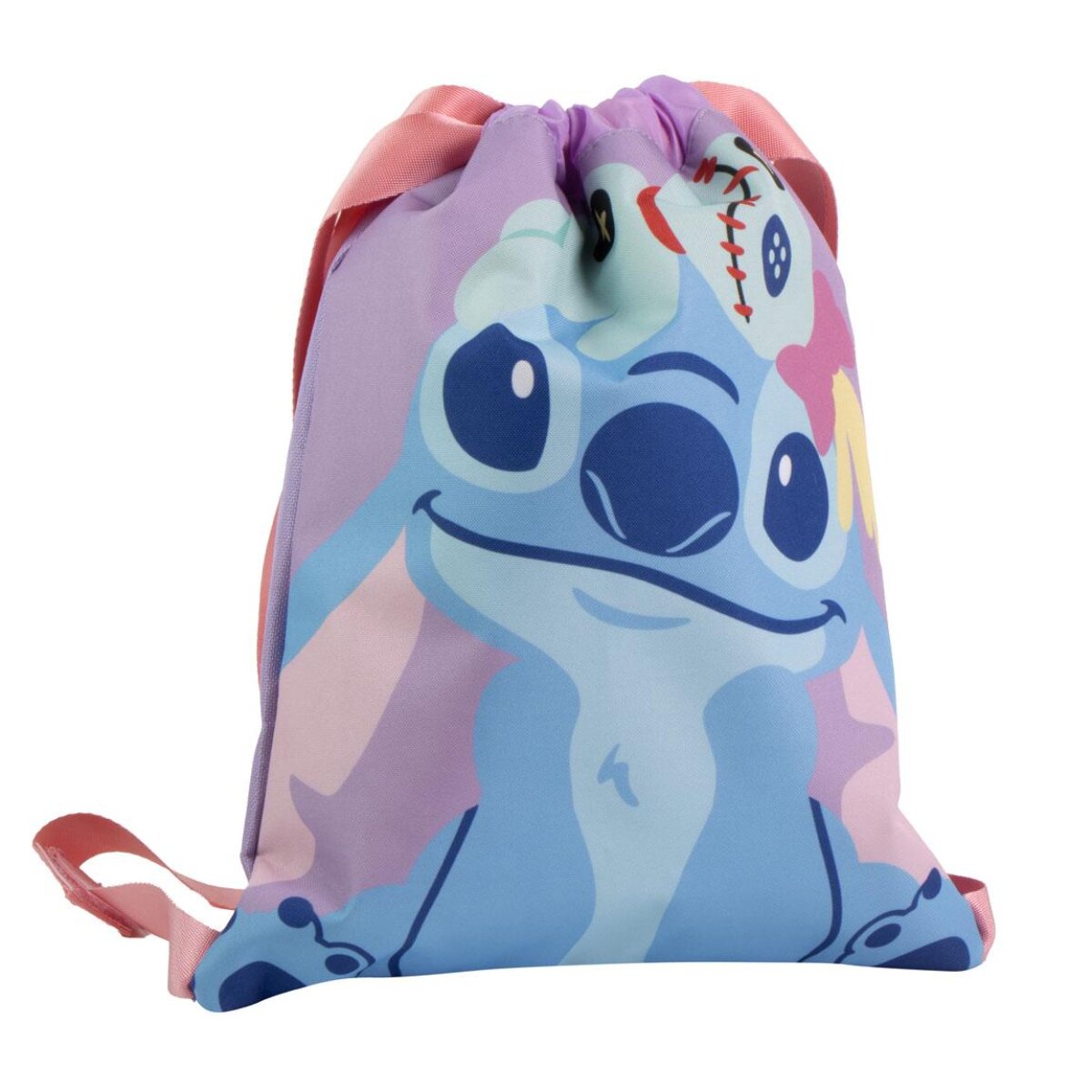 Lilo & Stitch Leichter Sportbeutel 40x32 cm Turnbeutel f&uuml;r Kinder - Bild 1