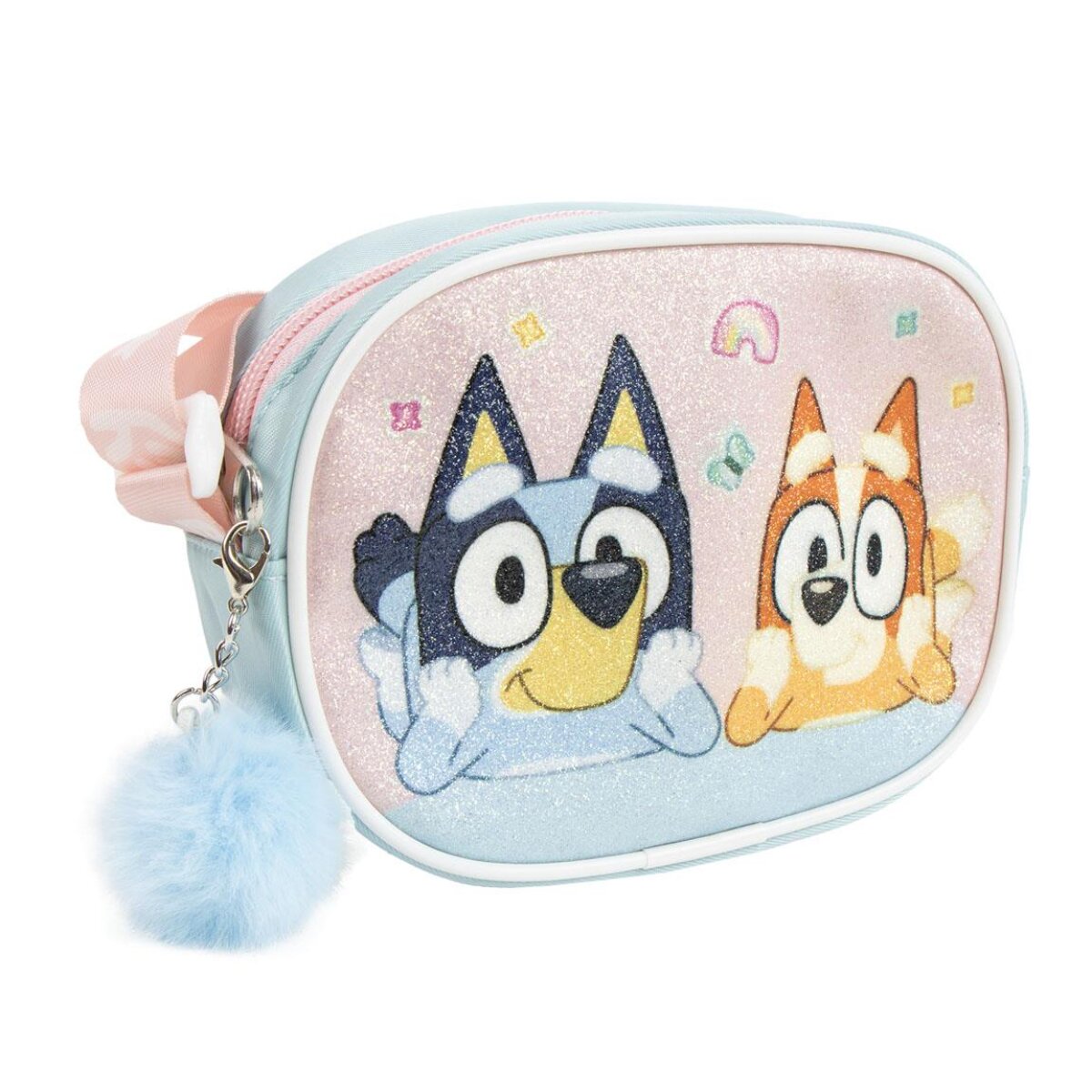 Bluey 3D Motiv Umh&auml;ngertasche f&uuml;r Jungen & M&auml;dchen - Bild 1