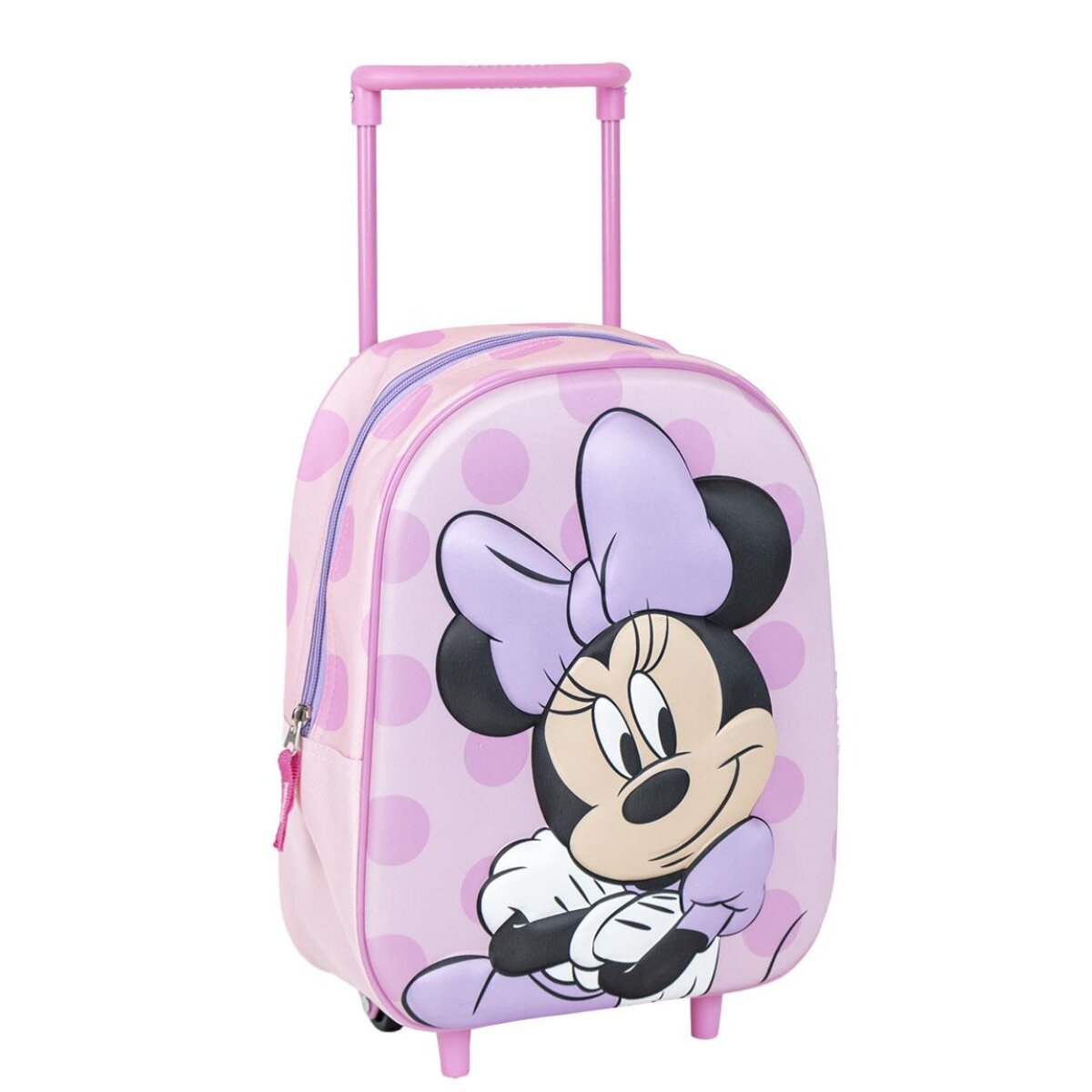 Minnie Mouse Kinder Trolley Rucksack &ndash; 3D Schulrucksack, Reisetasche - Bild 1