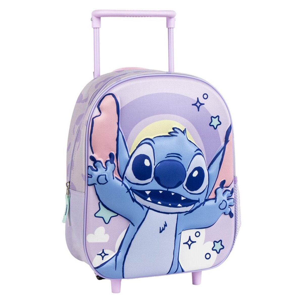 Disney Stitch Kinder Trolley Rucksack &ndash; 3D Schulrucksack, Reisetasche - Bild 1