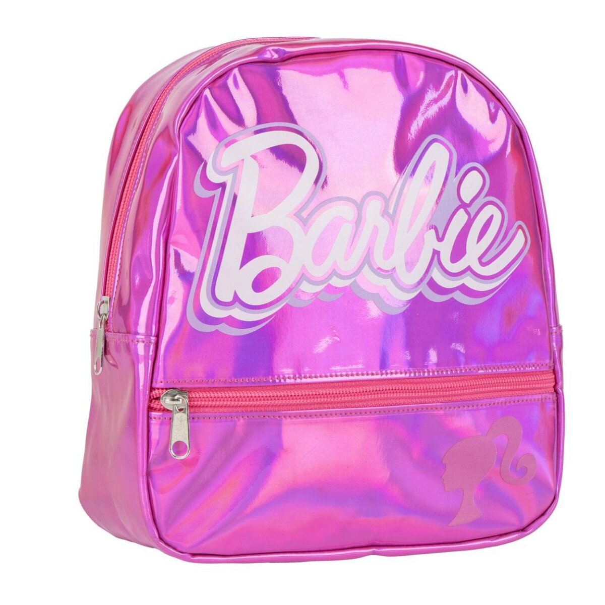 Barbie Kinder Rucksack Iridescent Casual Rucksack kompakt leicht - Bild 1
