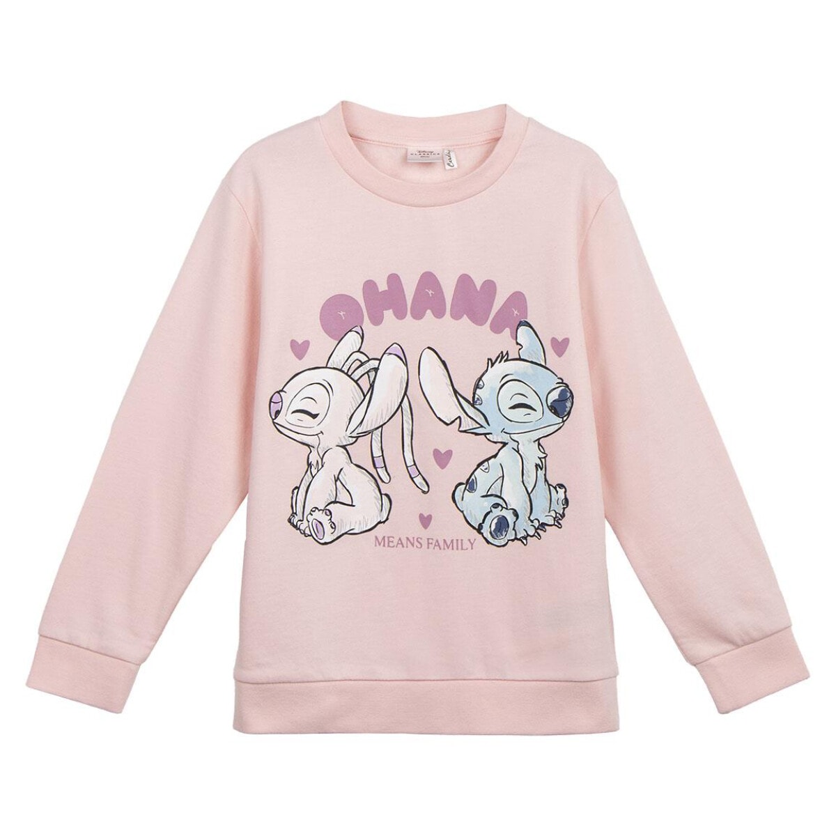 Disney Stitch Sweatshirt Kinder Baumwolle Polyester angeraut bequem - Bild 1