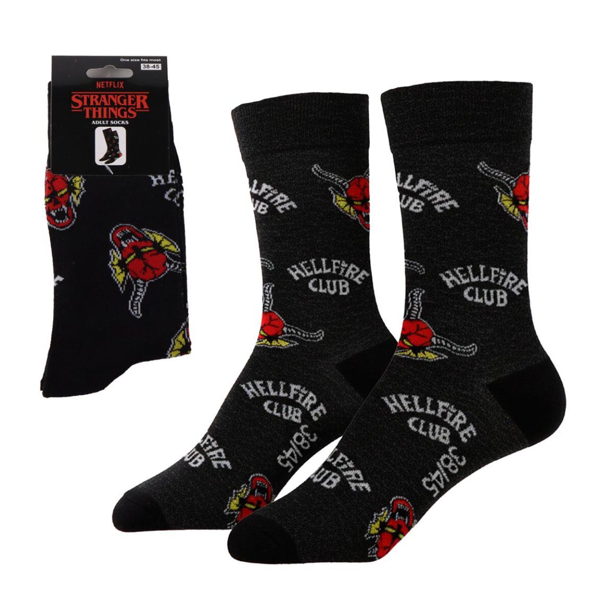 Stranger Things Socken Erwachsene Baumwollsocken Komfort - Bild 1