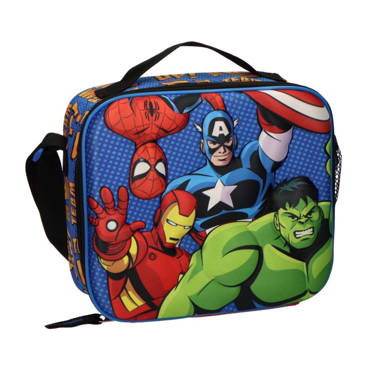 Avengers Kinder K&uuml;hltasche 3D Lunch Tasche Isolierbeutel f&uuml;r Pausenbro - Bild 1