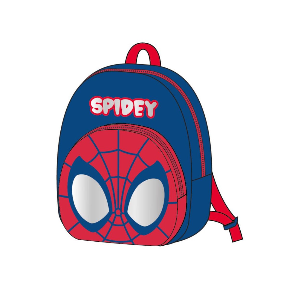 Spiderman Vorschulrucksack Weicher Pl&uuml;sch-Rucksack f&uuml;r Jungen - Bild 1