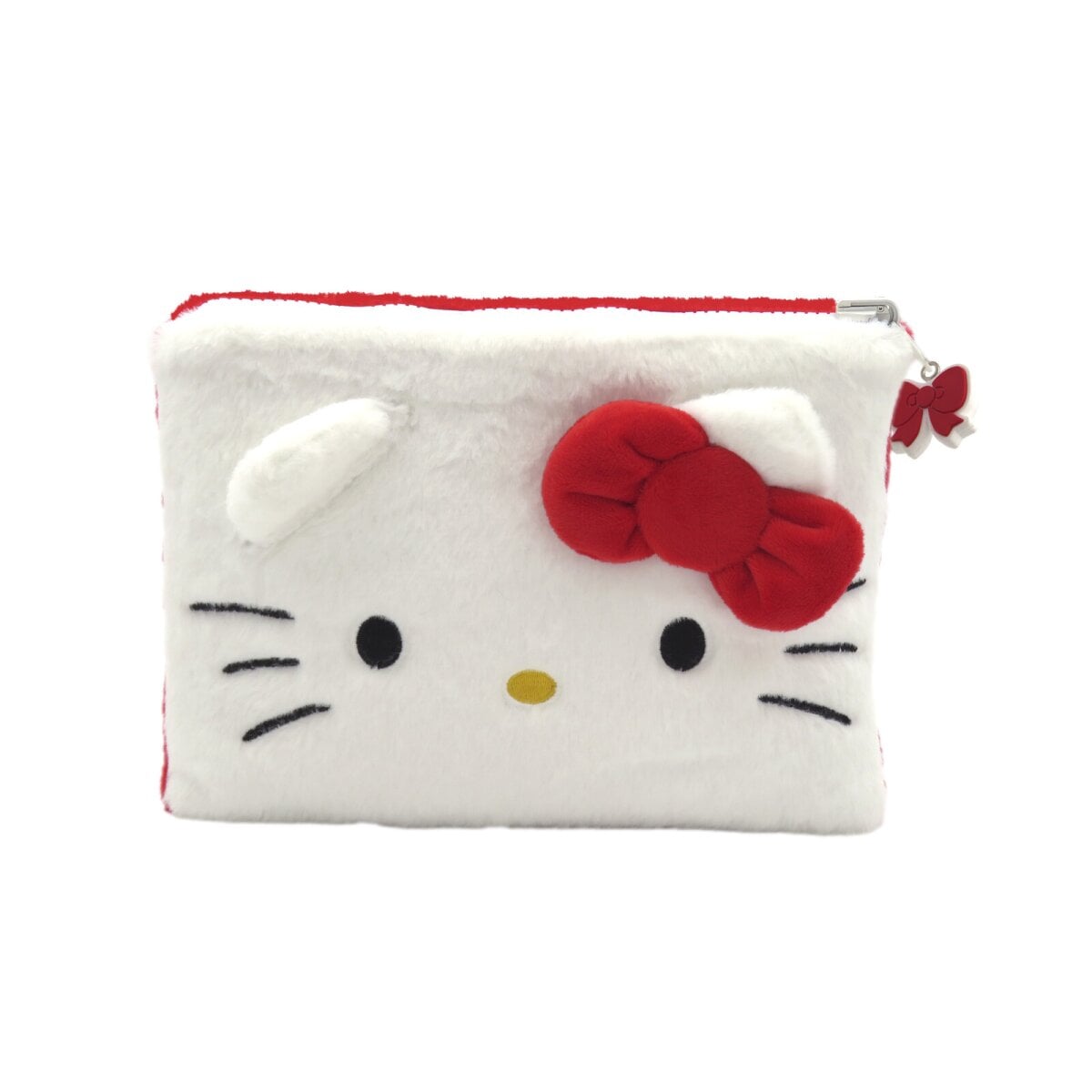 Kuromi Wende Kulturbeutel Pl&uuml;sch Kosmetiktasche mit Rei&szlig;verschluss - Bild 1