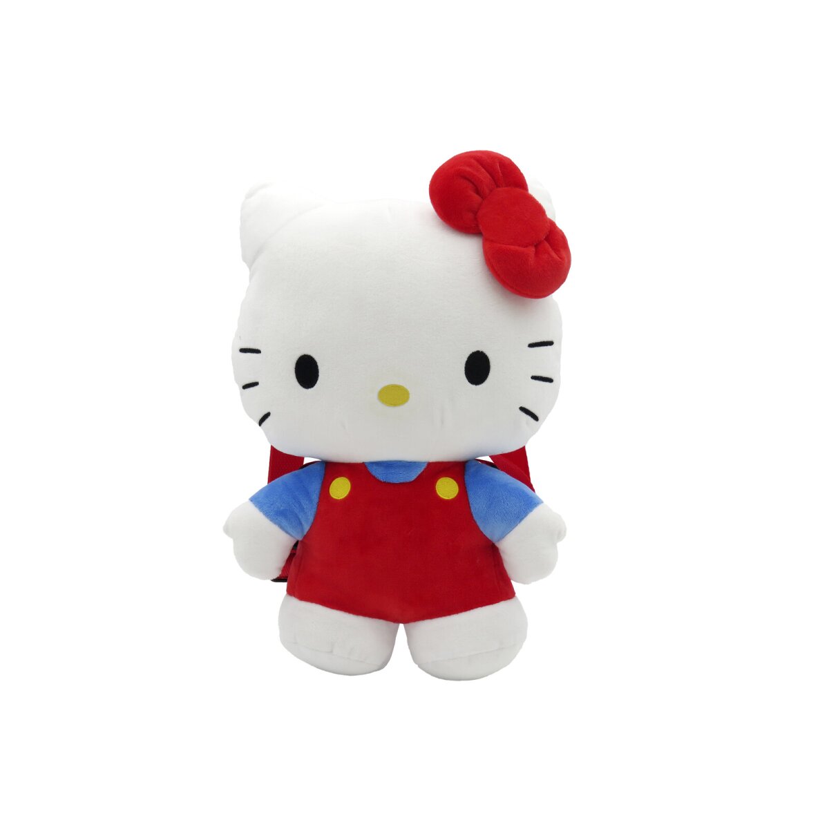 Pl&uuml;schrucksack Rucksack kuschelig mit Rei&szlig;verschluss - Bild 1