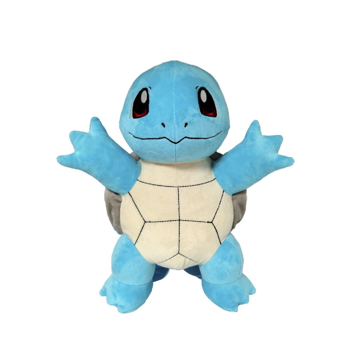 Pok&eacute;mon Schiggy Pl&uuml;schrucksack Rucksack kuschelig mit Rei&szlig;verschluss - Bild 1