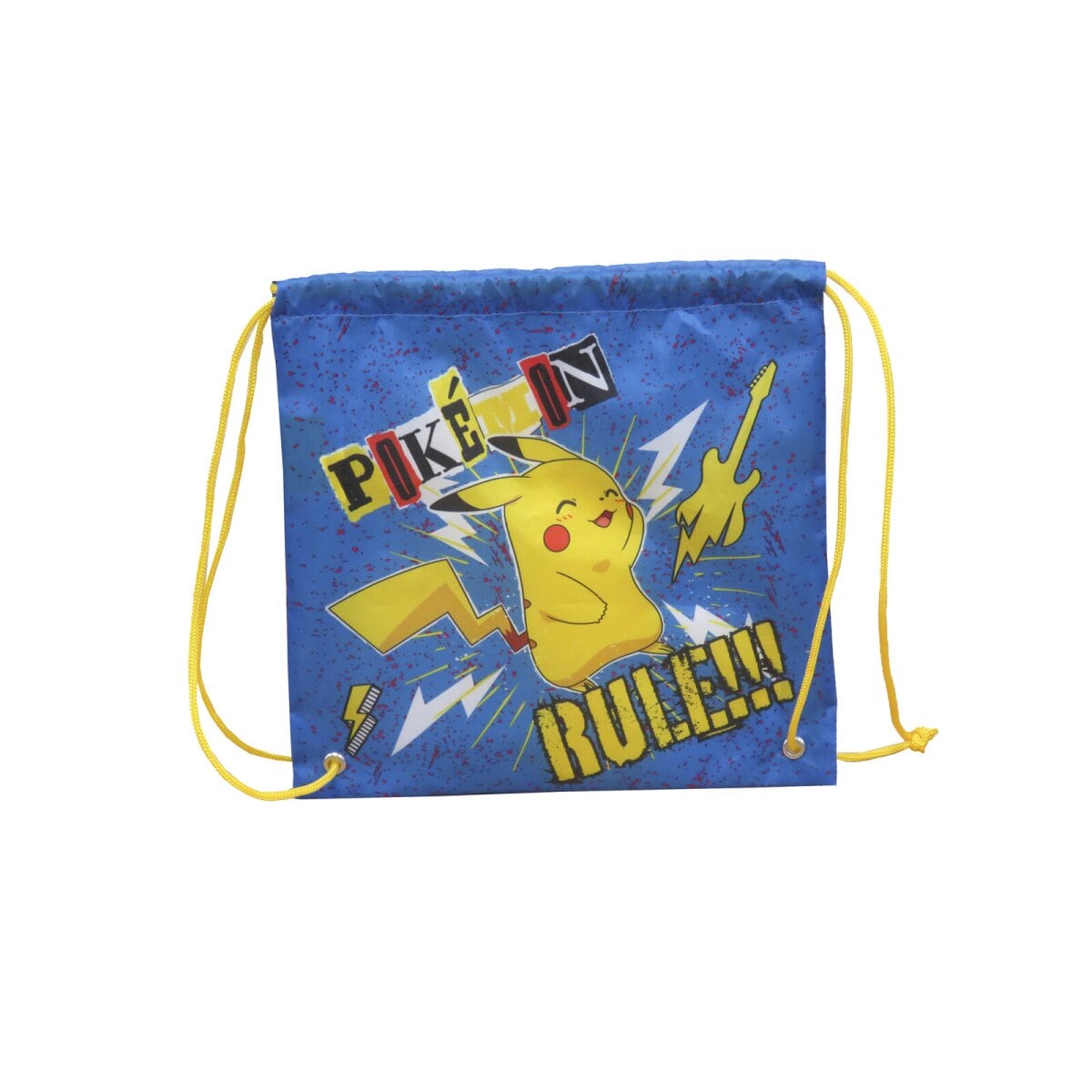 Pok&eacute;mon Snackbeutel 25 &times; 25 &times; 1 cm Brottasche mit Kordelzug - Bild 1
