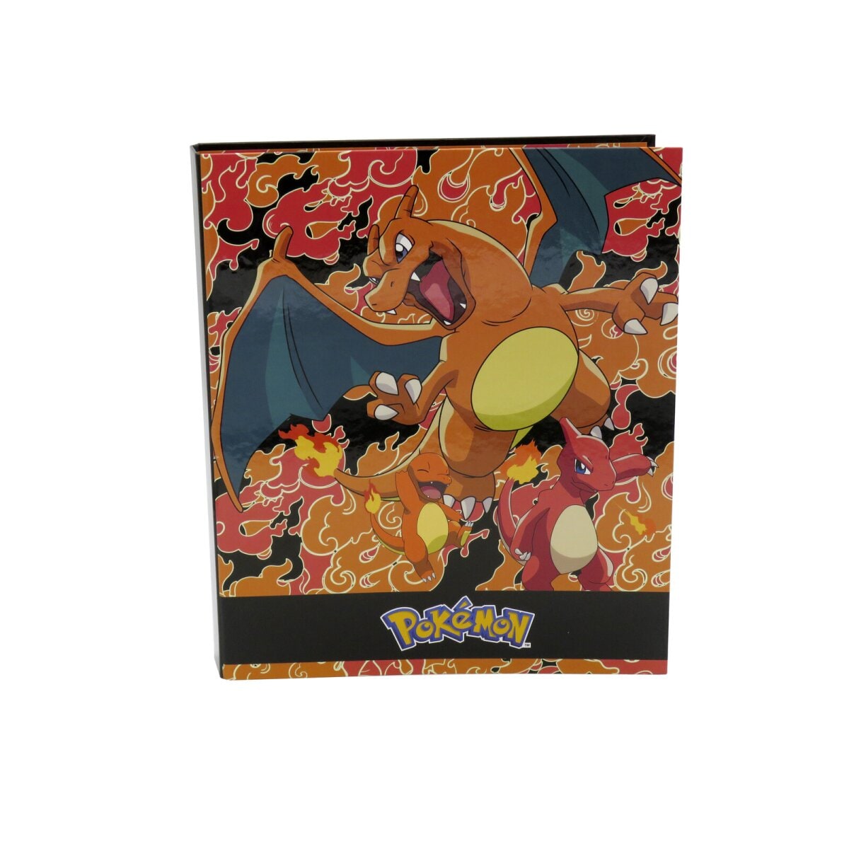 Pok&eacute;mon Glumanda Sammelkarten Ordner 4 Ring Album 32 &times; 27 &times; 4 cm - Bild 1