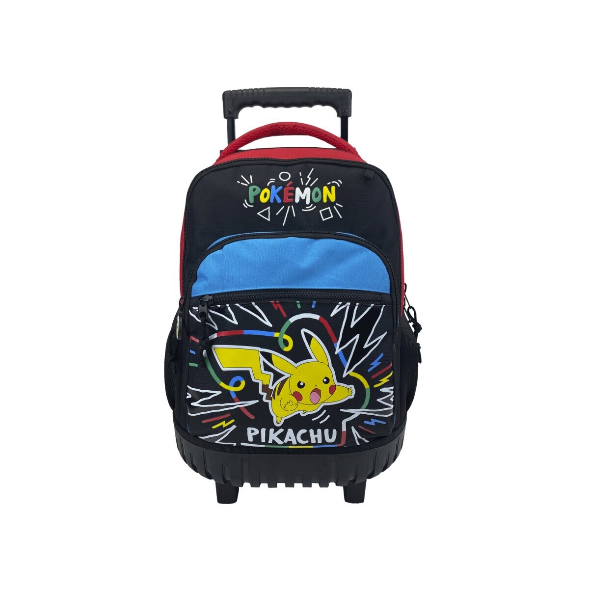 Pokémon Trolley Rucksack 52 cm Schulrucksack mit Rollen Teleskopgriff