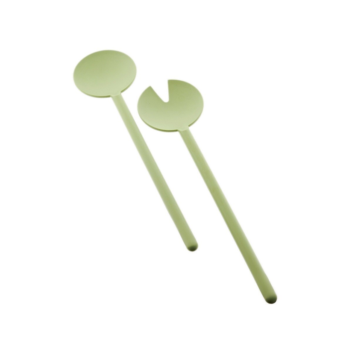 Salatbesteck 2-teilig &ndash; Salatl&ouml;ffel & Salatgabel im Set - 29 cm - Bild 1