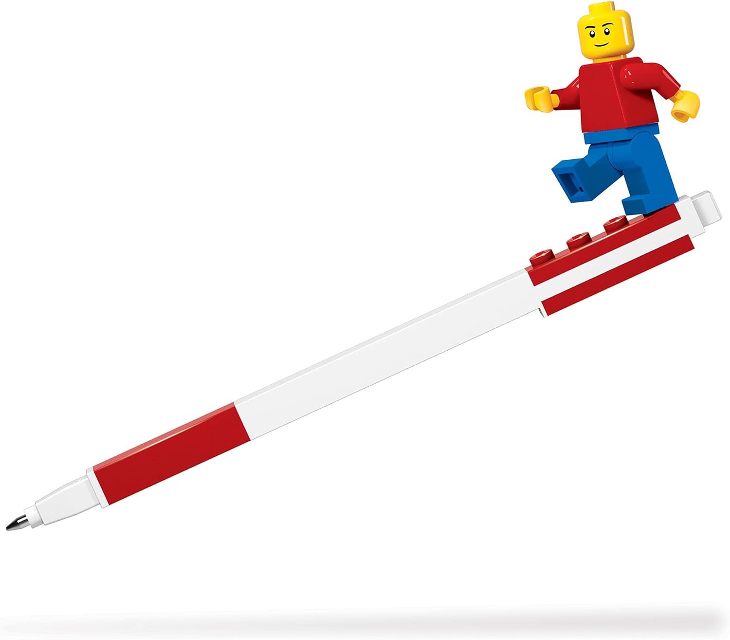 IQ LEGO Briefpapier-Brieffreund &ndash; Roter LEGO-Gelstift - Bild 1