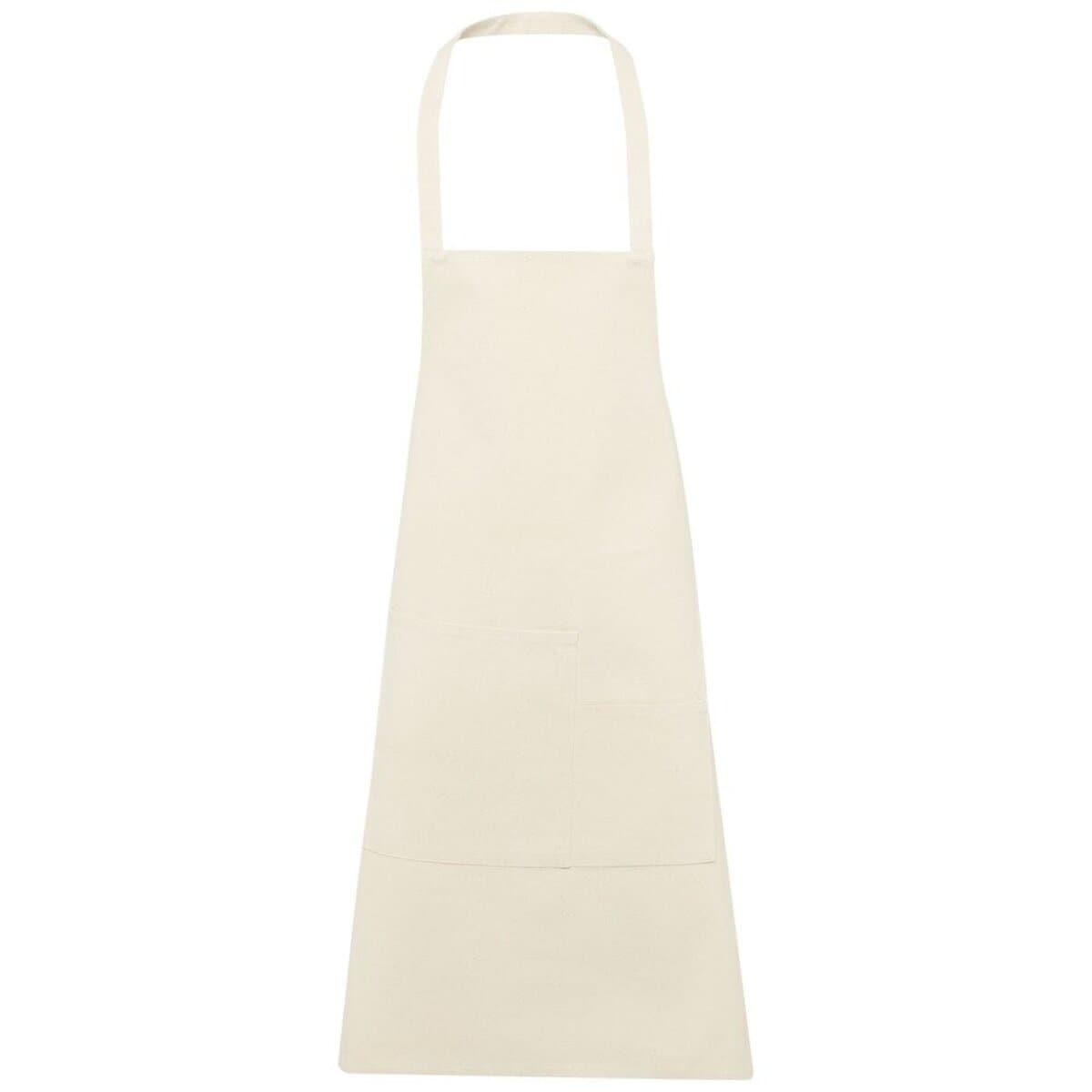 K&uuml;chensch&uuml;rze aus Baumwolle robust mit 2 Taschen f&uuml;r Kochen - Bild 1