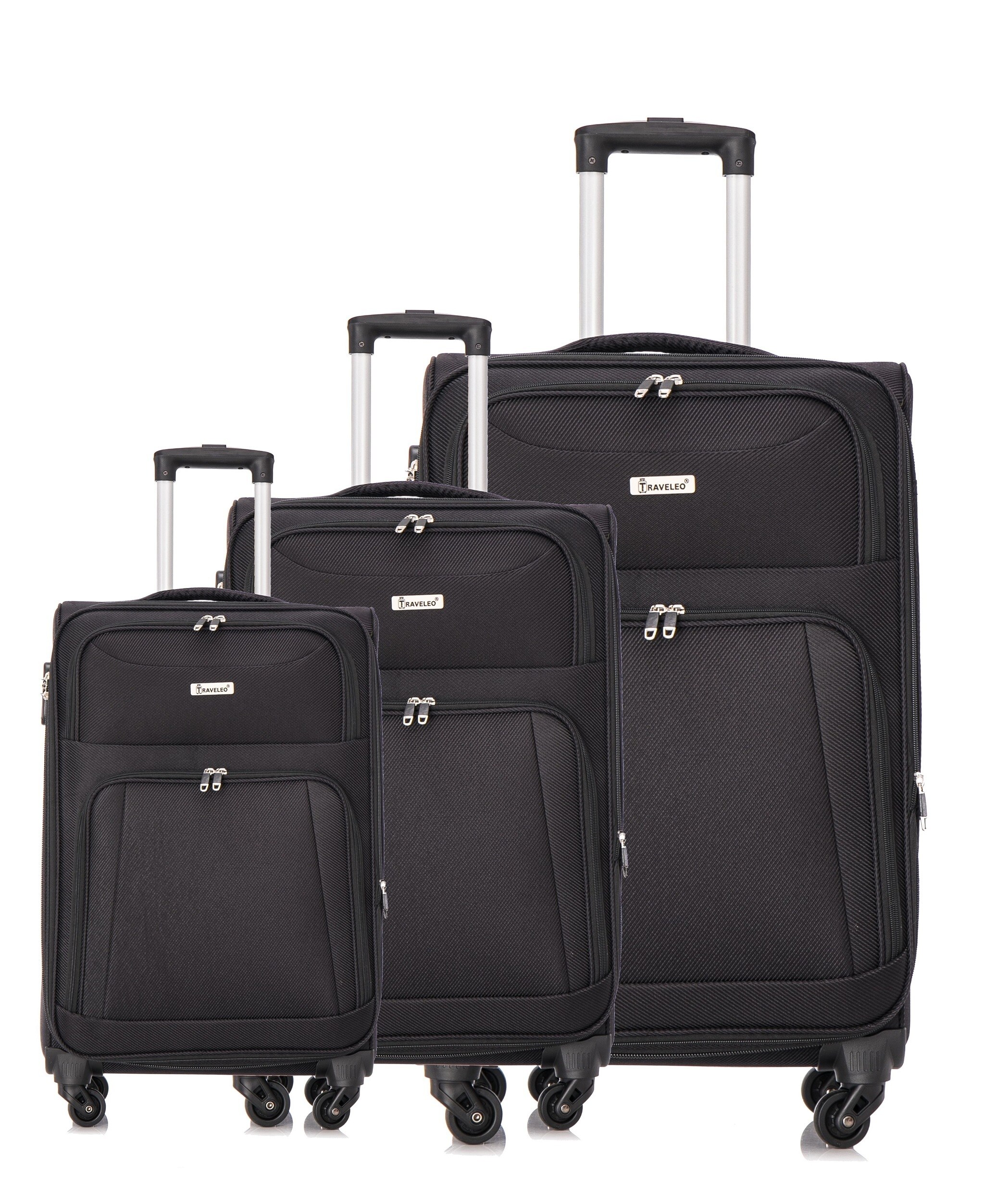 3 Tlg. Kofferset aus Stoff - Bild 1