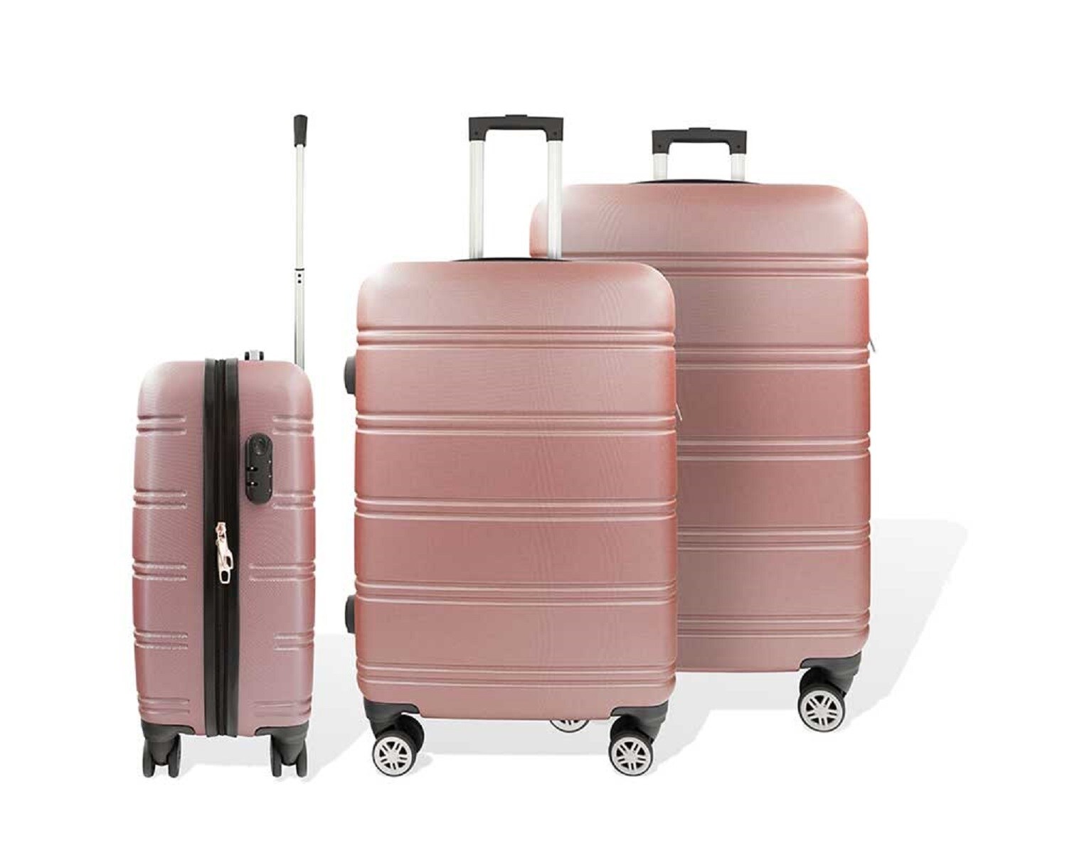 Line Rose Hartschalenkofferset 3-teilig