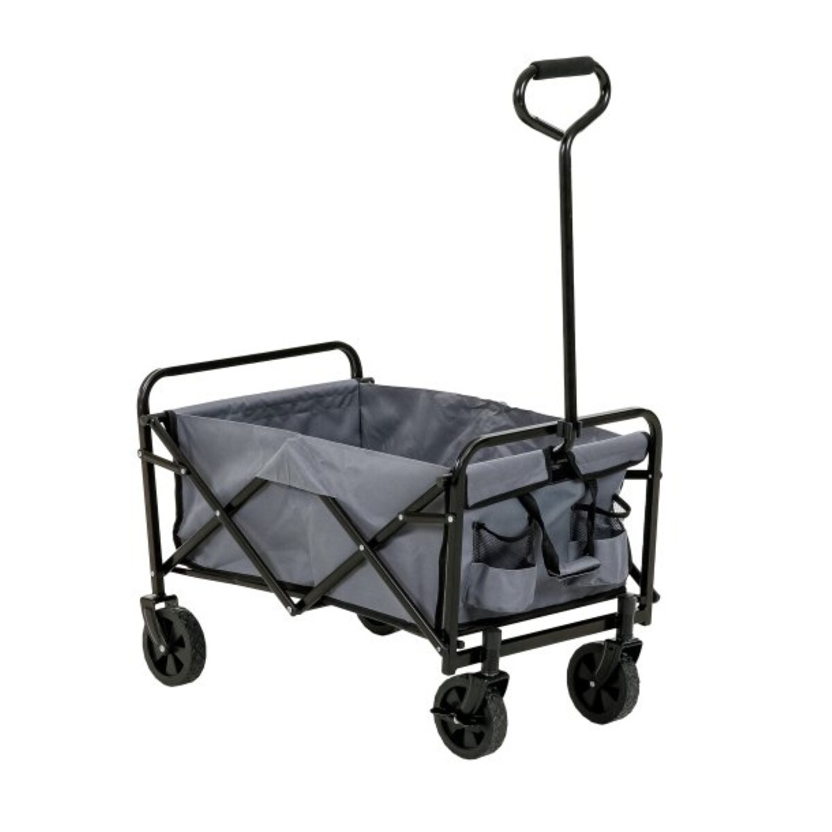 Faltbarer Bollerwagen mit Stahlrahmen bis zu 80 kg belastbar