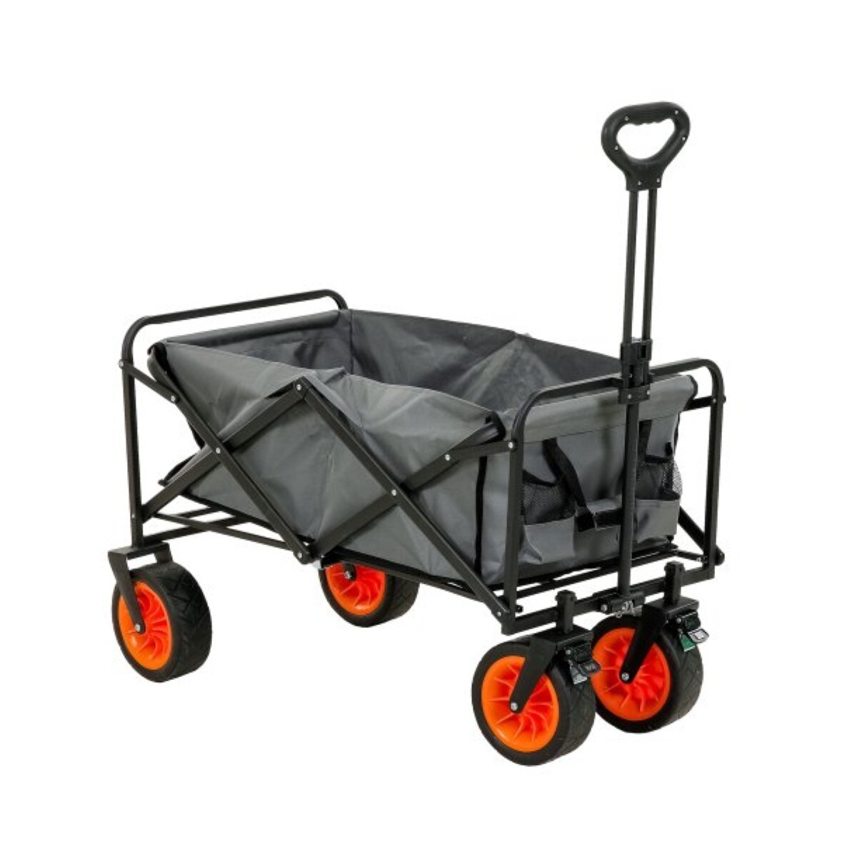 Outdoor-Bollerwagen mit 4 Räder – Platzsparend klappbar & vielseitig | 04005437319448