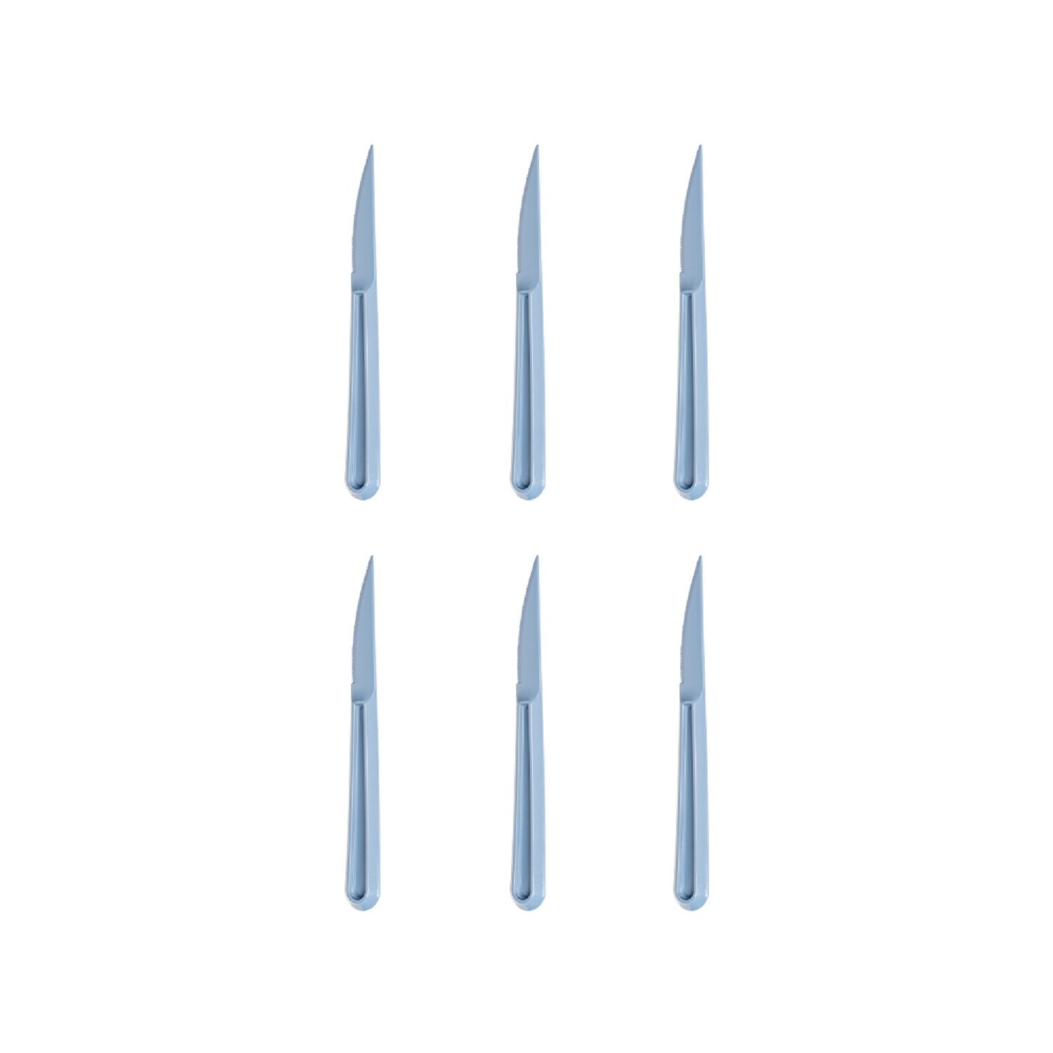 MICHELINO 6-teiliges Mehrweg Kunststoffbesteck-Set Serie - Bild 1