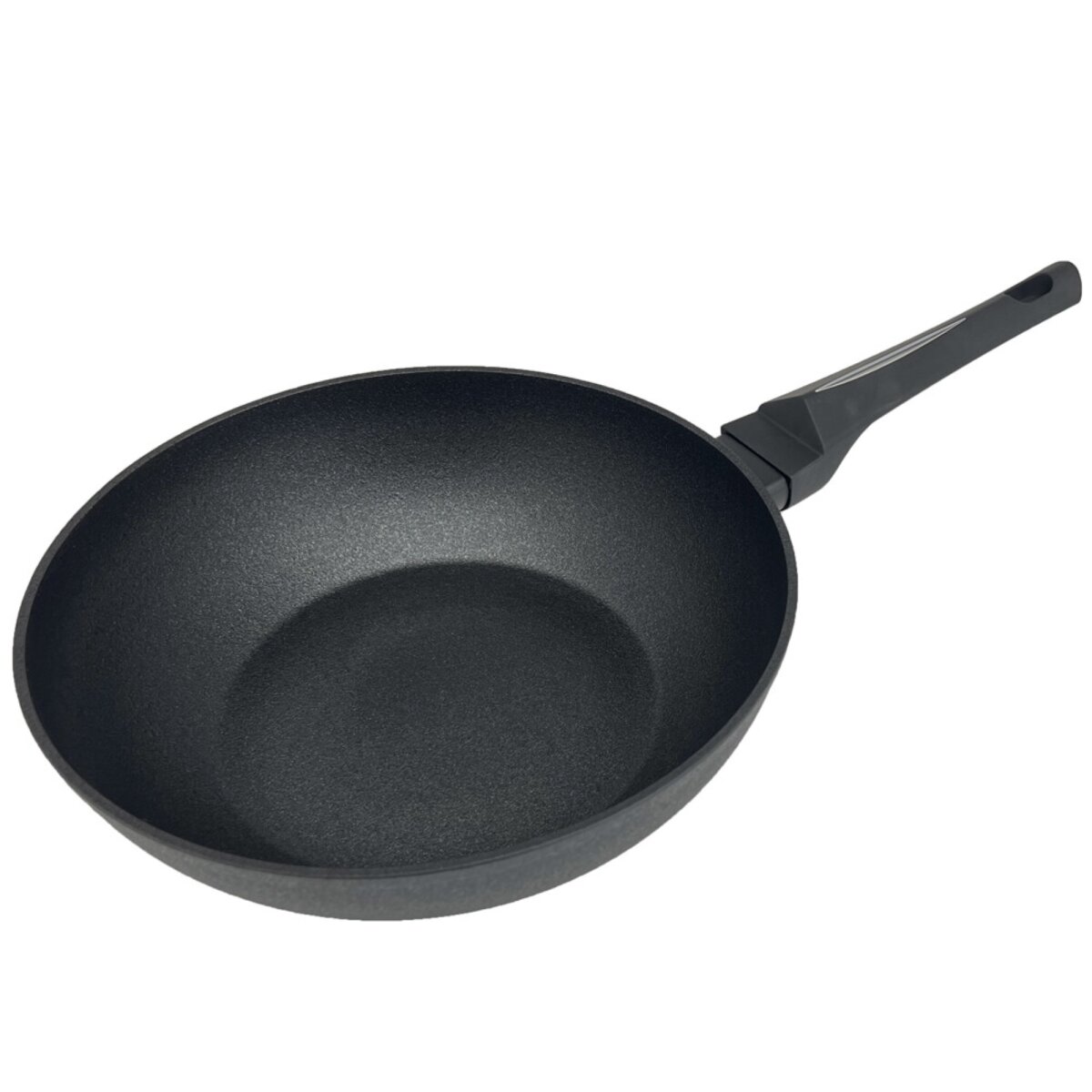 Wokpfanne in Schwarz geeigent f&uuml;r alle Herdarten &oslash;28 cm - Bild 1