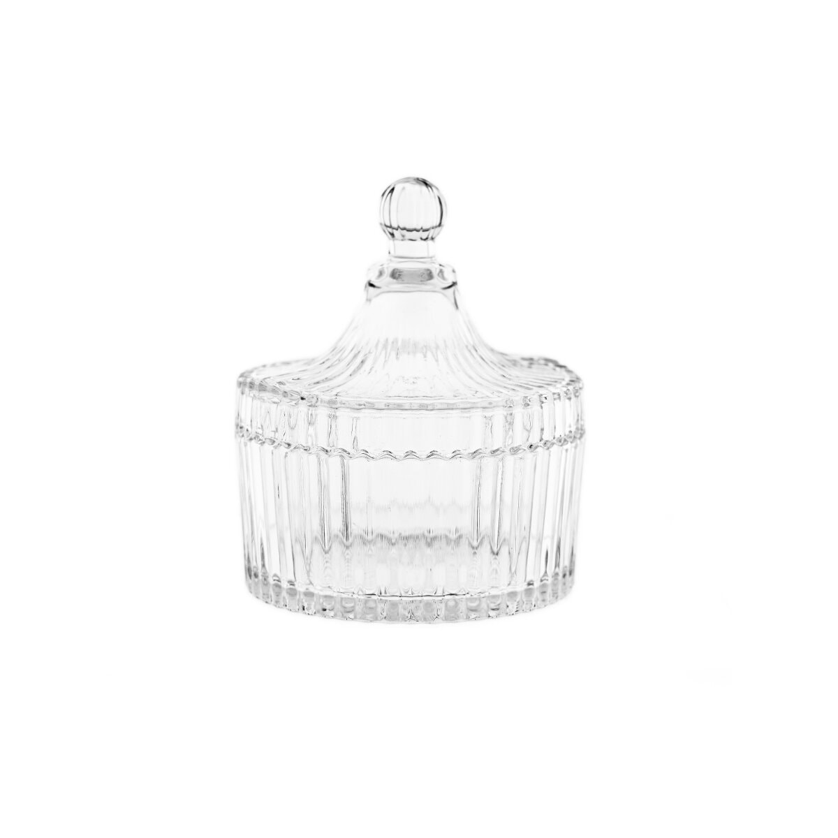 Zuckerschale mit Deckel aus Glas - 240 ml - Bild 1