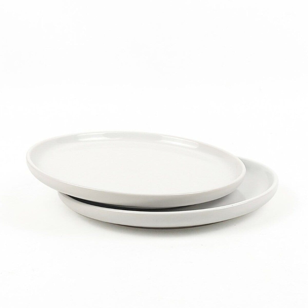 2er-Set Dessertteller aus hochwertigem Steingut - &oslash;20 cm, robust & - Bild 1