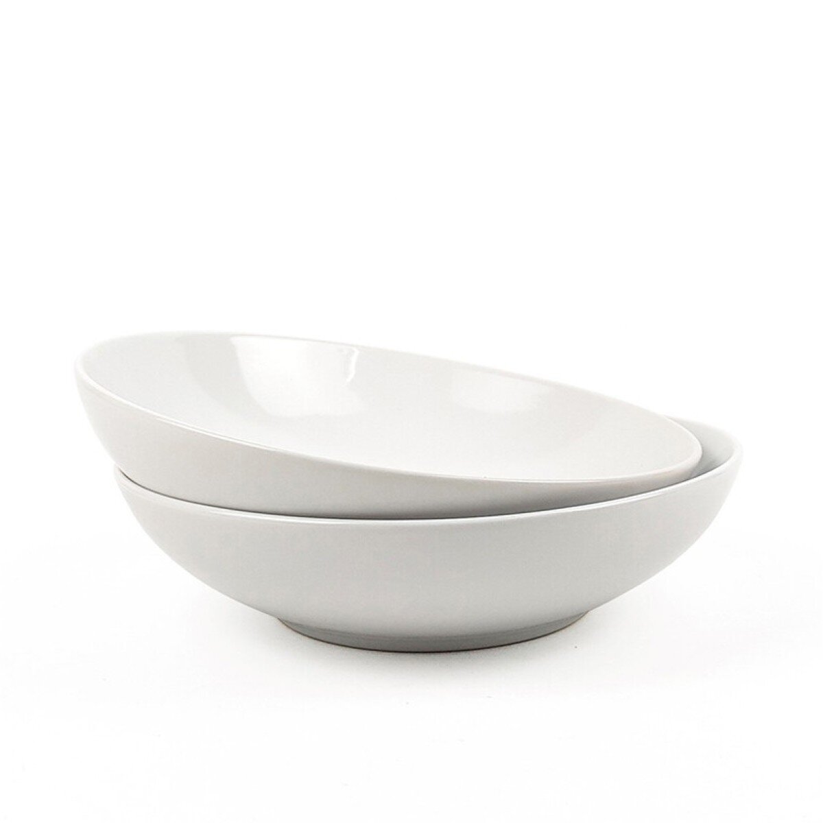 2er-Set Suppenteller aus hochwertigem Steingut - &oslash; 20 cm, robust & - Bild 1