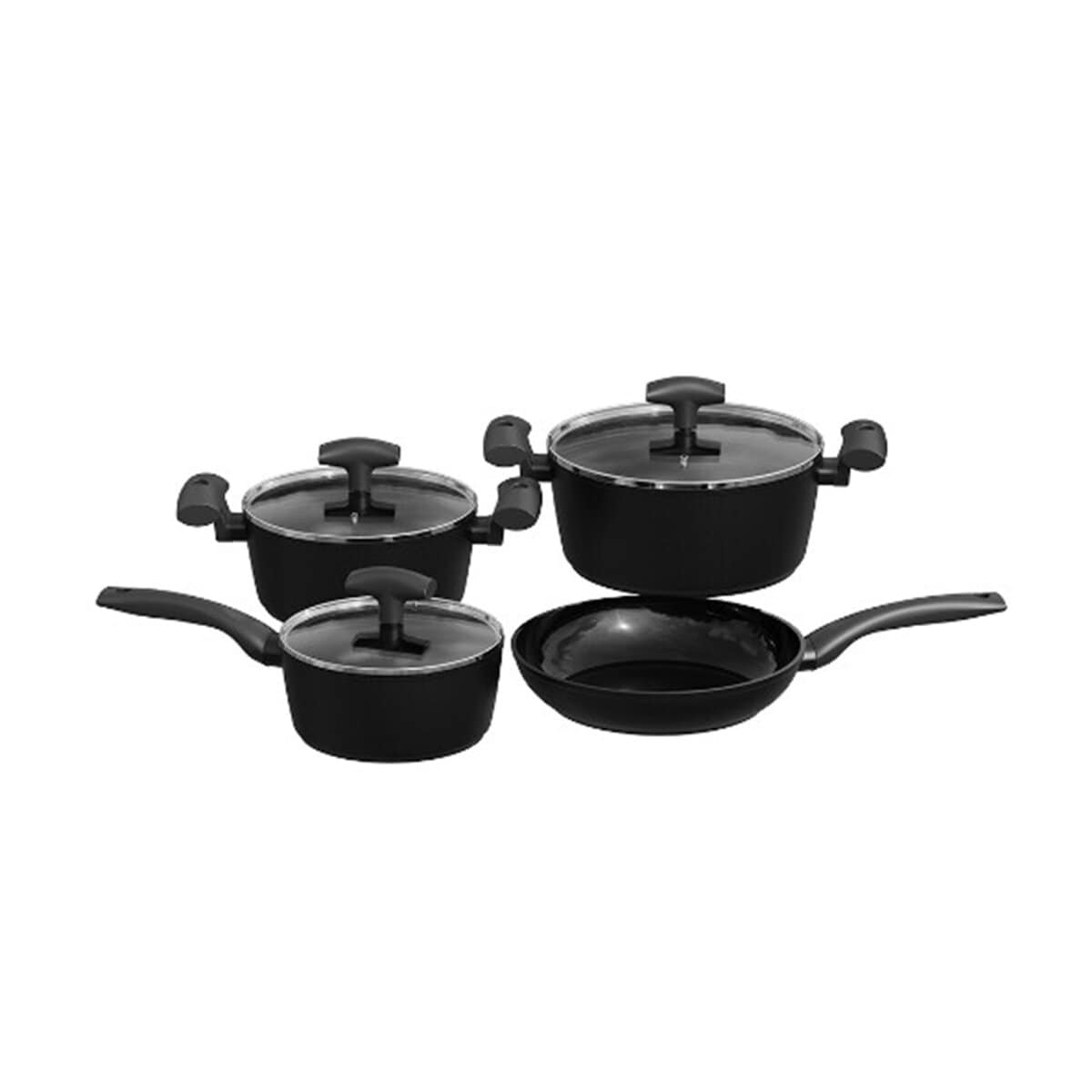 7-teiliges Kochgeschirr-Set mit Keramik-Antihaftbeschichtung &oslash;16 - Bild 1
