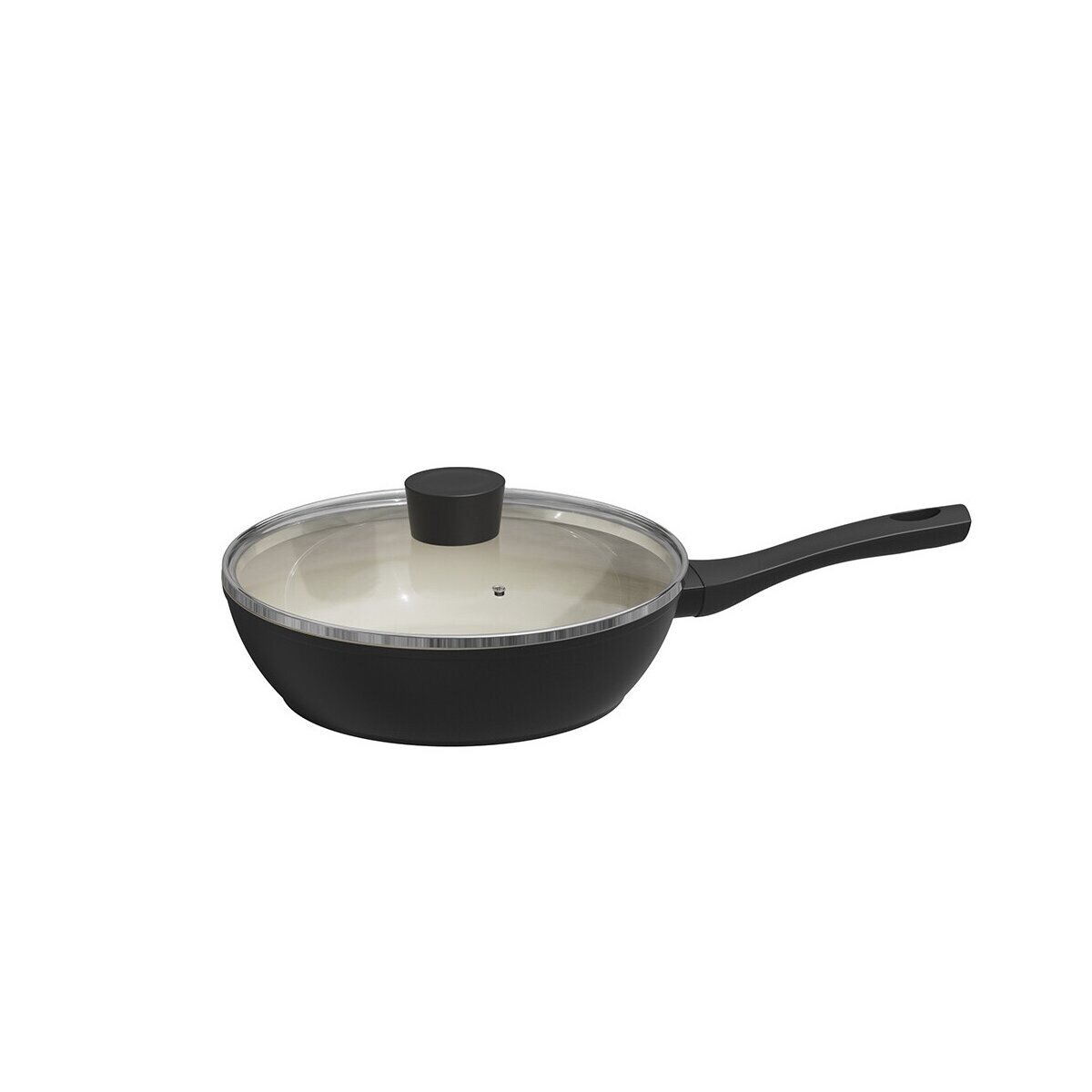 Michelino Nora New Line Pfanne mit Glasdeckel ø24 cm – Induktionsgeeig | 04047125460544