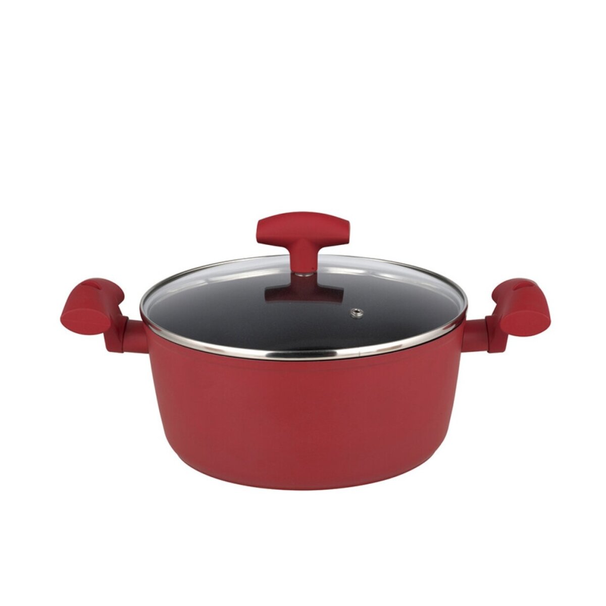 Michelino Nora Kochtopf mit Glasdeckel - 24 cm, geeignet f&uuml;r alle Herd - Bild 1